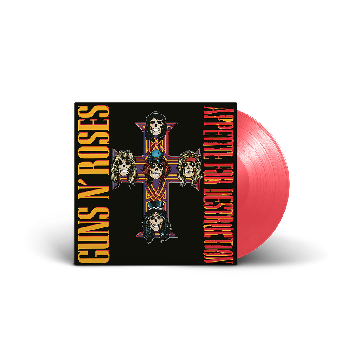 Appetite For Destruction: Vinilo Rojo Transparente LP - Importado