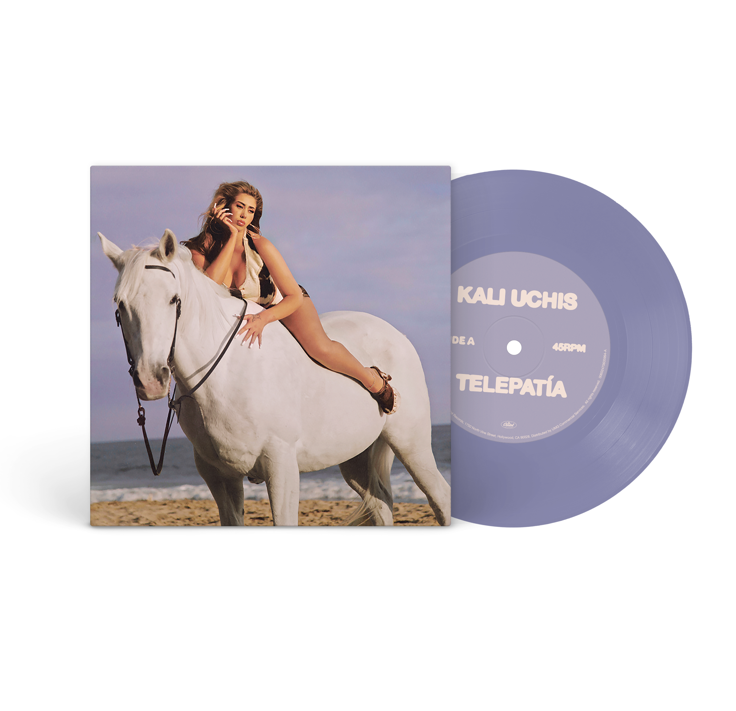 Telepatia 7" Limited Pressing Periwinkle Vinilo - Importado