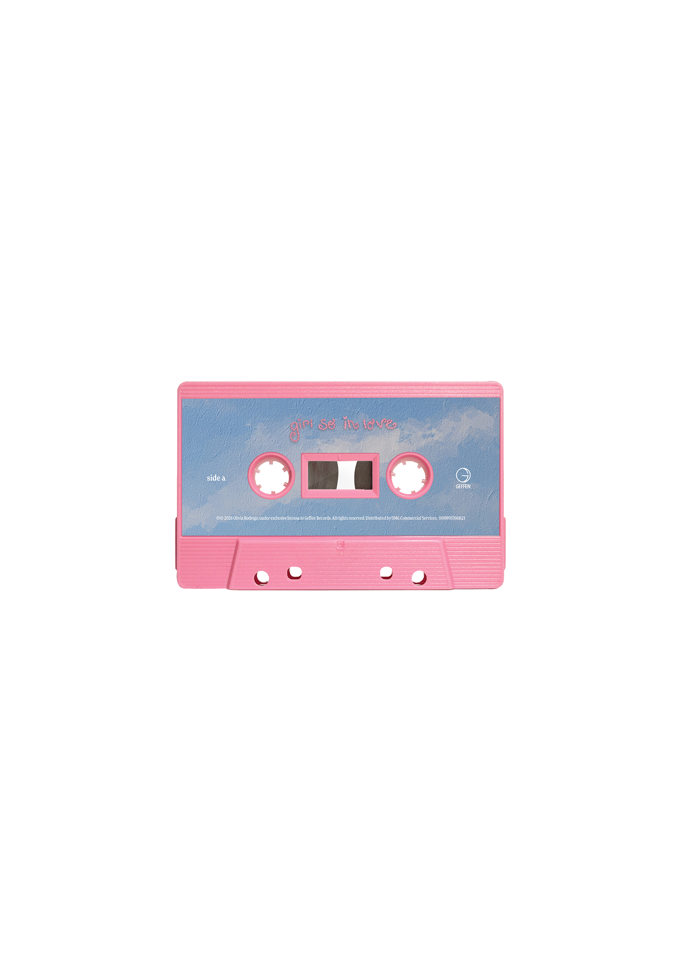 you seem pretty sad for a girl so in love - baby pink cassette - Importado