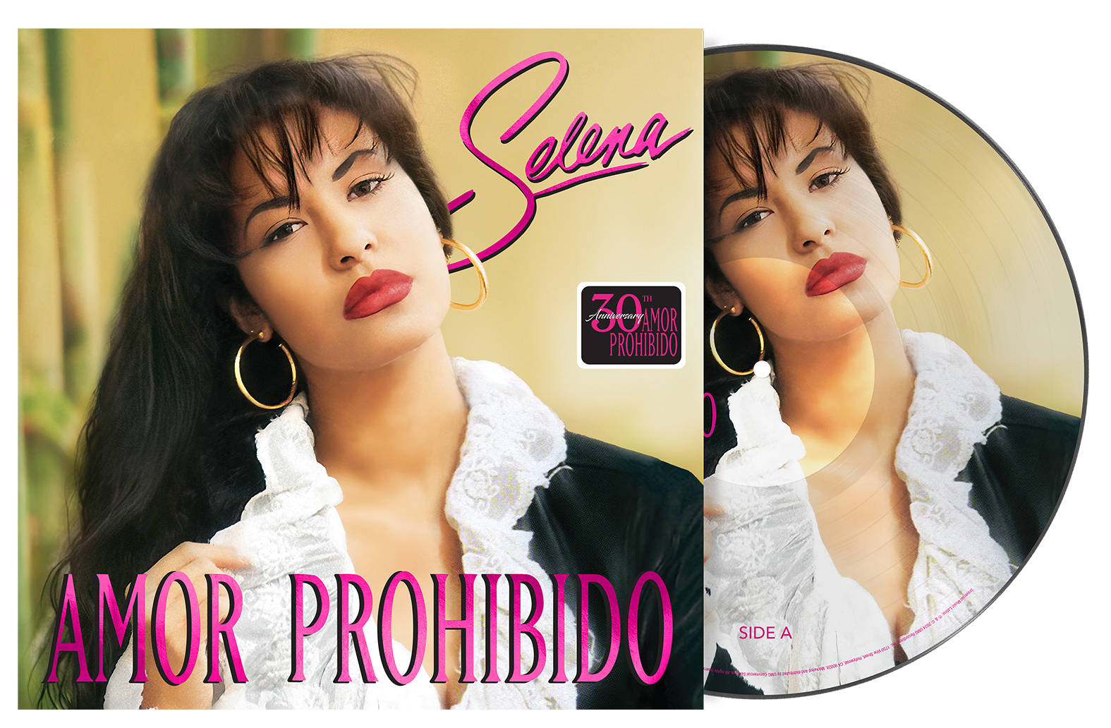 Amor Prohibido Picture Disc Vinilo - Edición 30 Aniversario - Importado