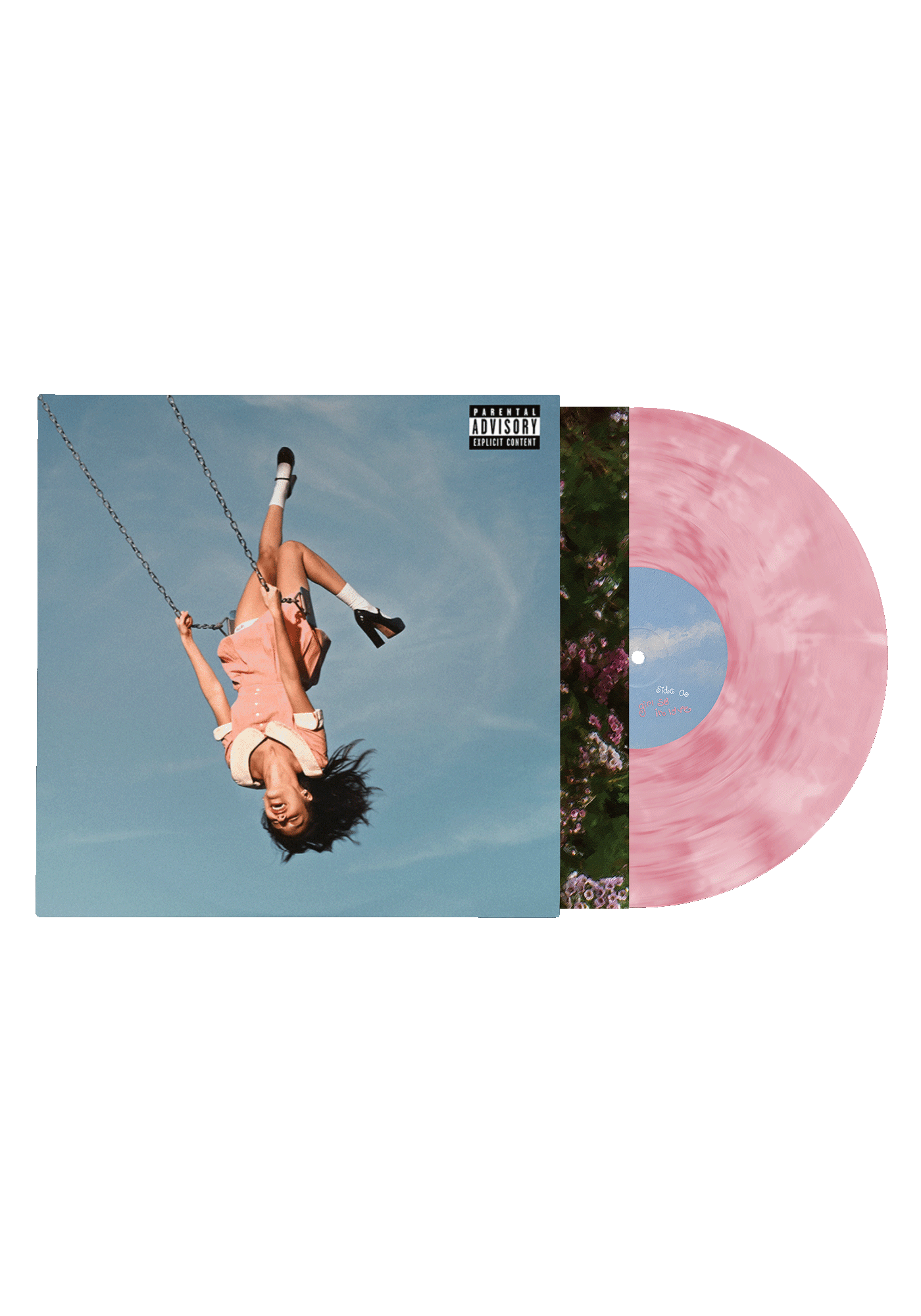 you seem pretty sad for a girl so in love - exclusivo apple music 'feminine intuition' portada lenticular vinilo rosado - Importado