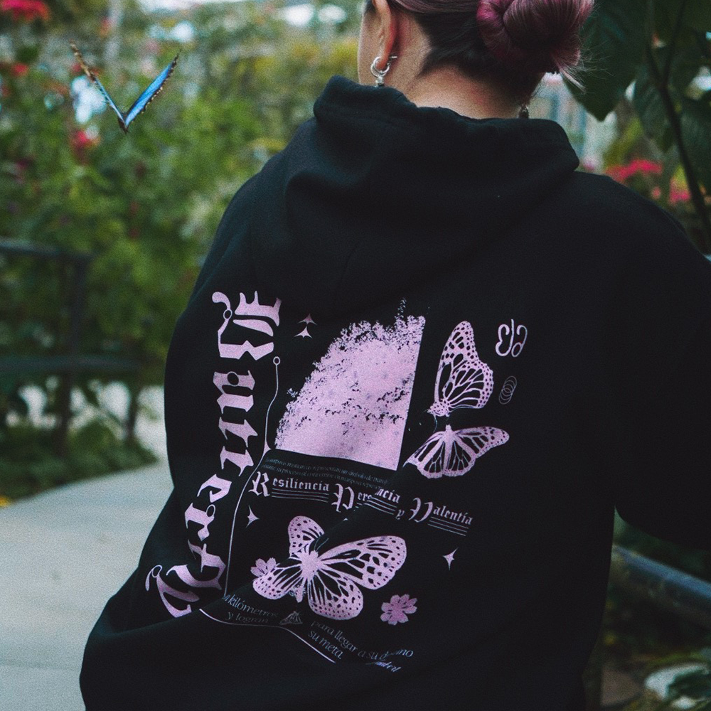 Hoodie del Día Internacional de la Mariposa