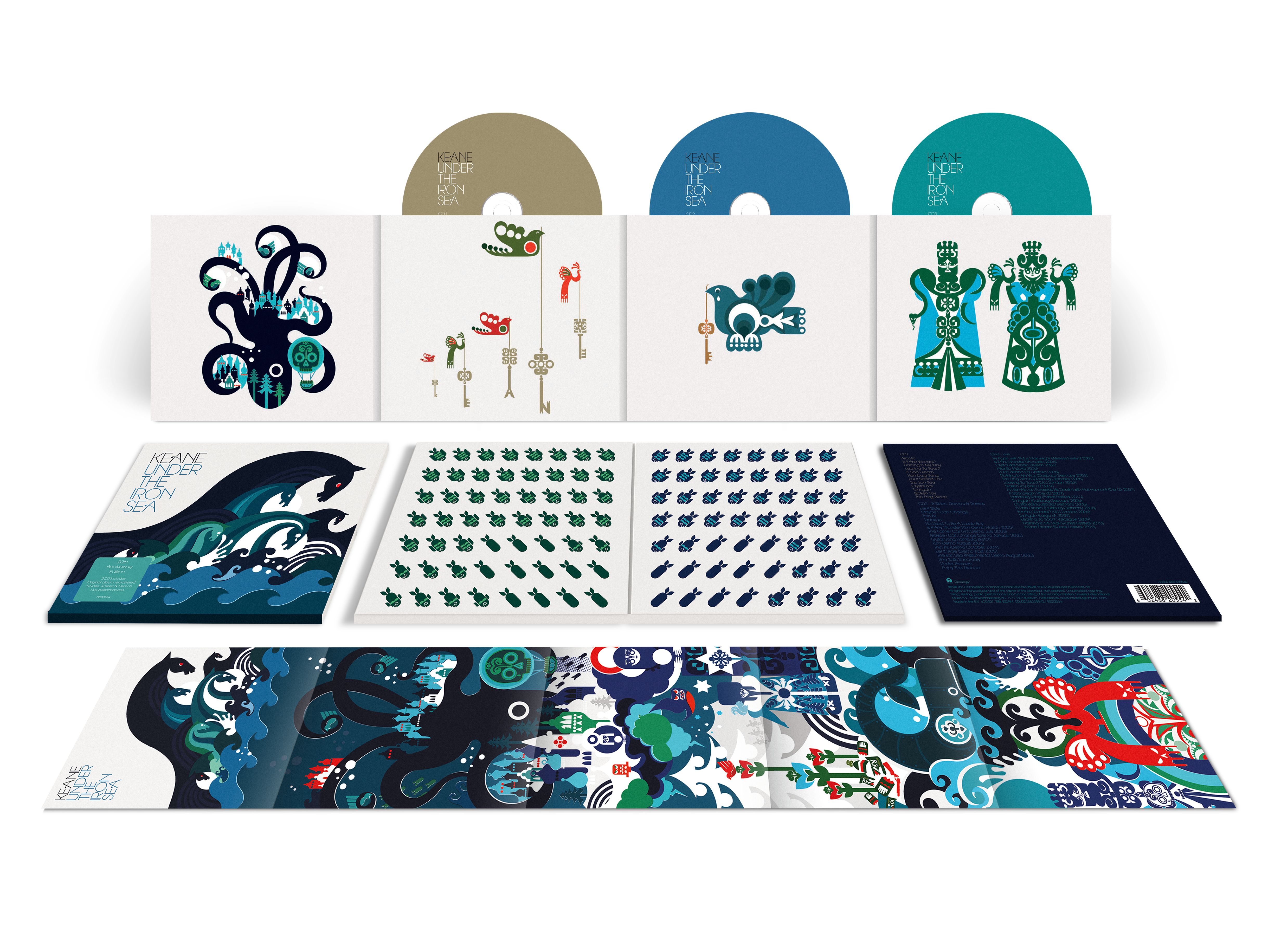 Under The Iron Sea (Edición Deluxe 20.º aniversario, 3 CD) - Importado