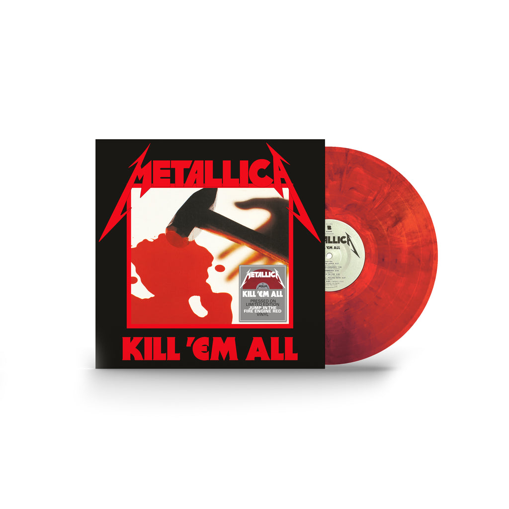 Kill 'Em All - Jump In The Fire Engine Red 1LP - Importado
