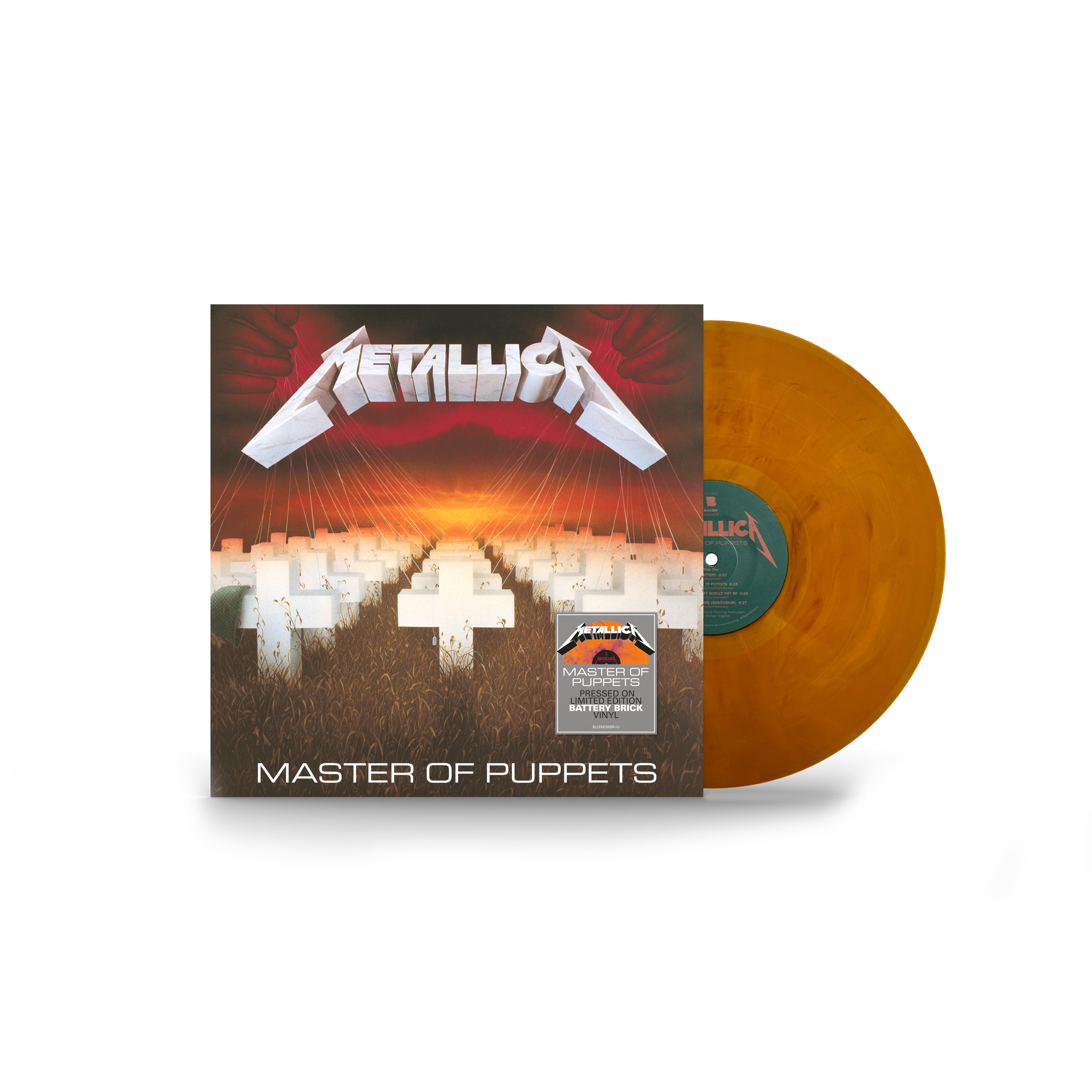Master Of Puppets - Battery Brick 1LP - Importado