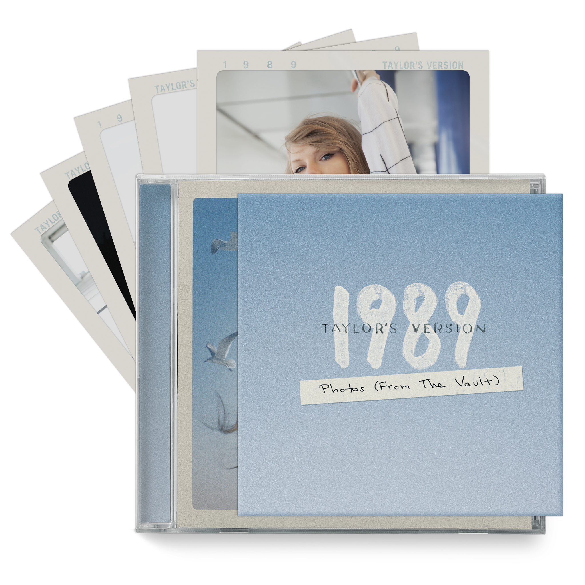 1989 (Taylor's Version) Crystal Skies Blue Edition Deluxe CD - Importado