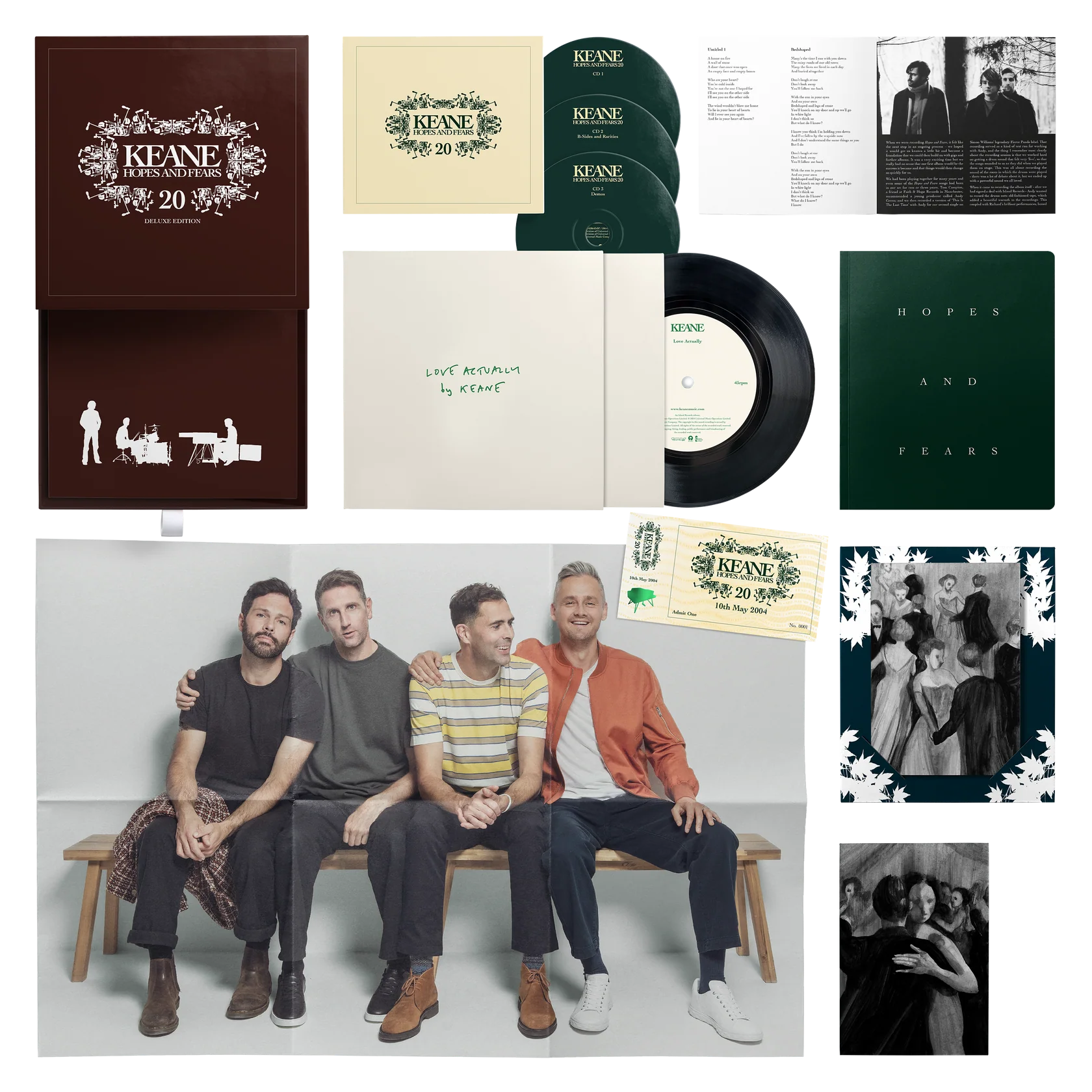 Hopes And Fears 20 Super Deluxe Limited Edition 3CD + 7" - Importado