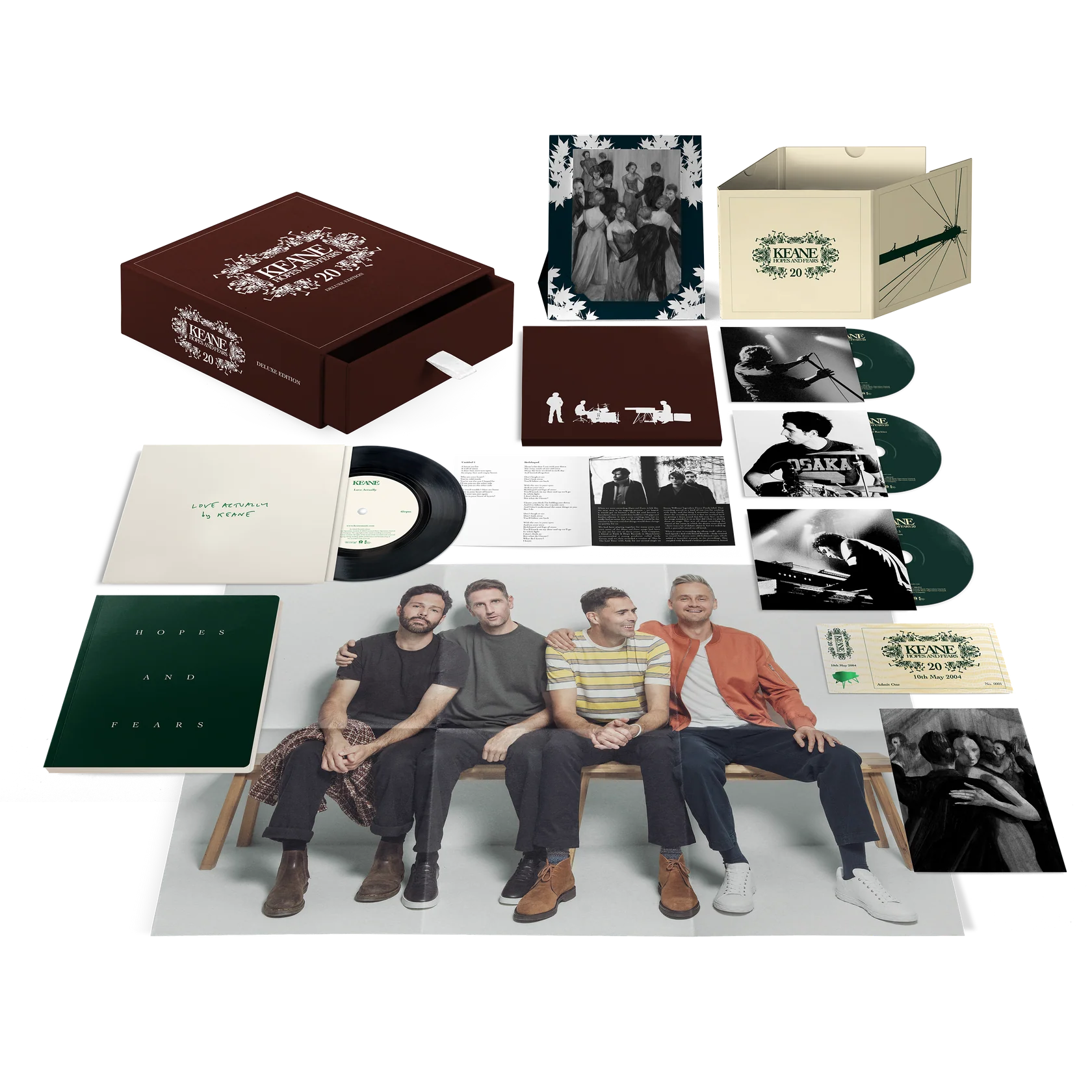 Hopes And Fears 20 Super Deluxe Limited Edition 3CD + 7" - Importado