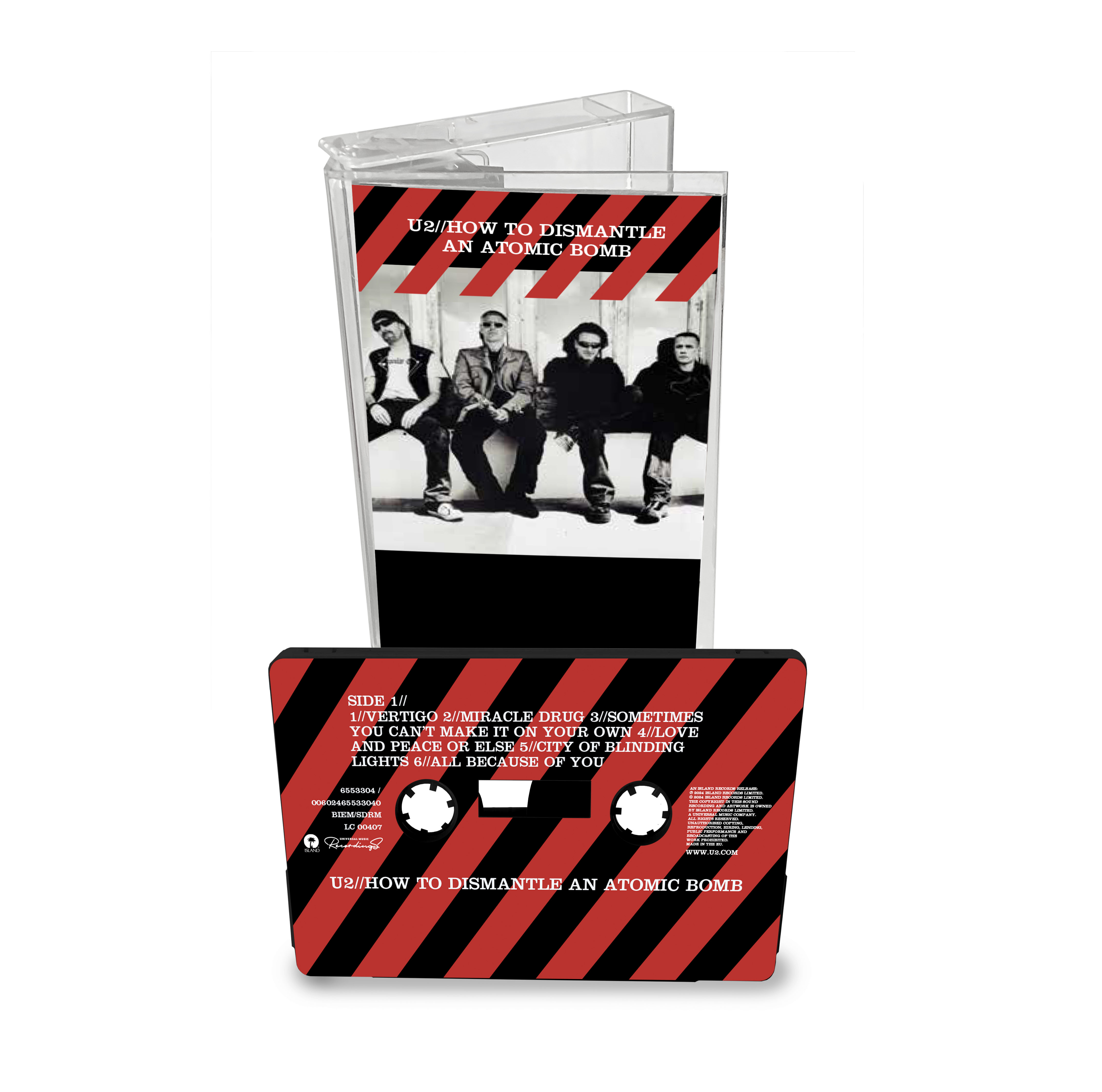 How To Dismantle An Atomic Bomb (20th Anniversary) - Cassette Exclusivo Tienda - Importado