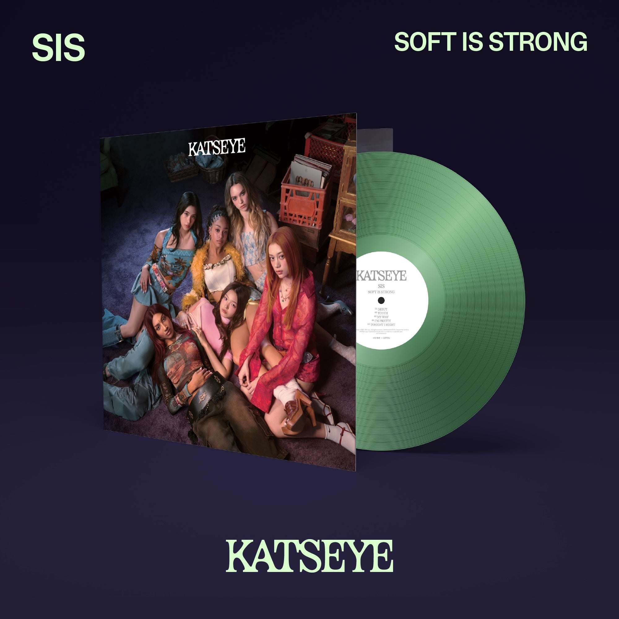 KATSEYE - 'SIS (Soft Is Strong)' - Vinilo - Importado