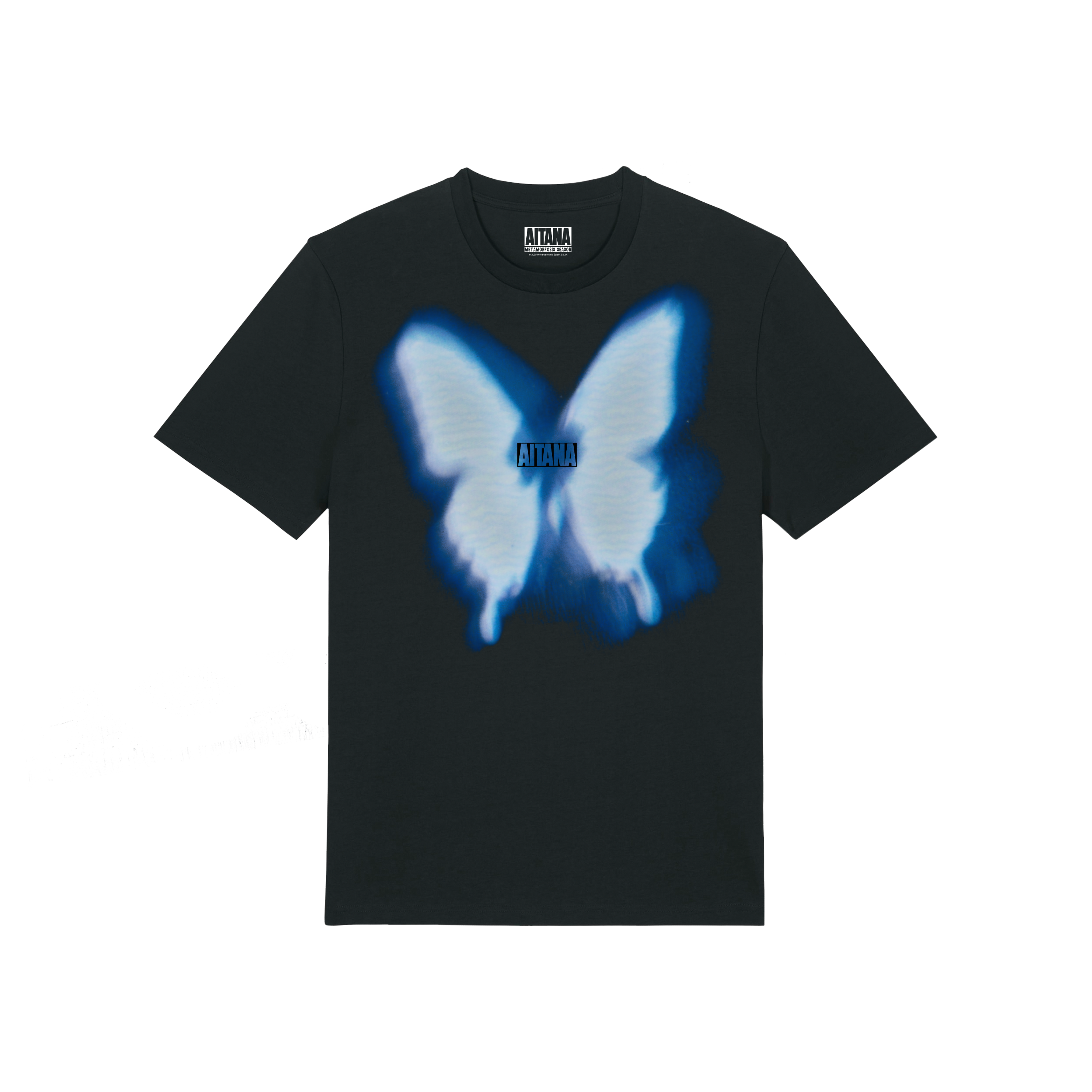Camiseta Butterfly Aitana Negra