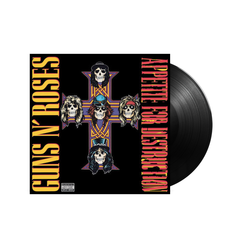 VINILO - GUNS N' ROSES - APPETITE FOR DESTRUCTION - REMASTERIZADO - IMPORTADO