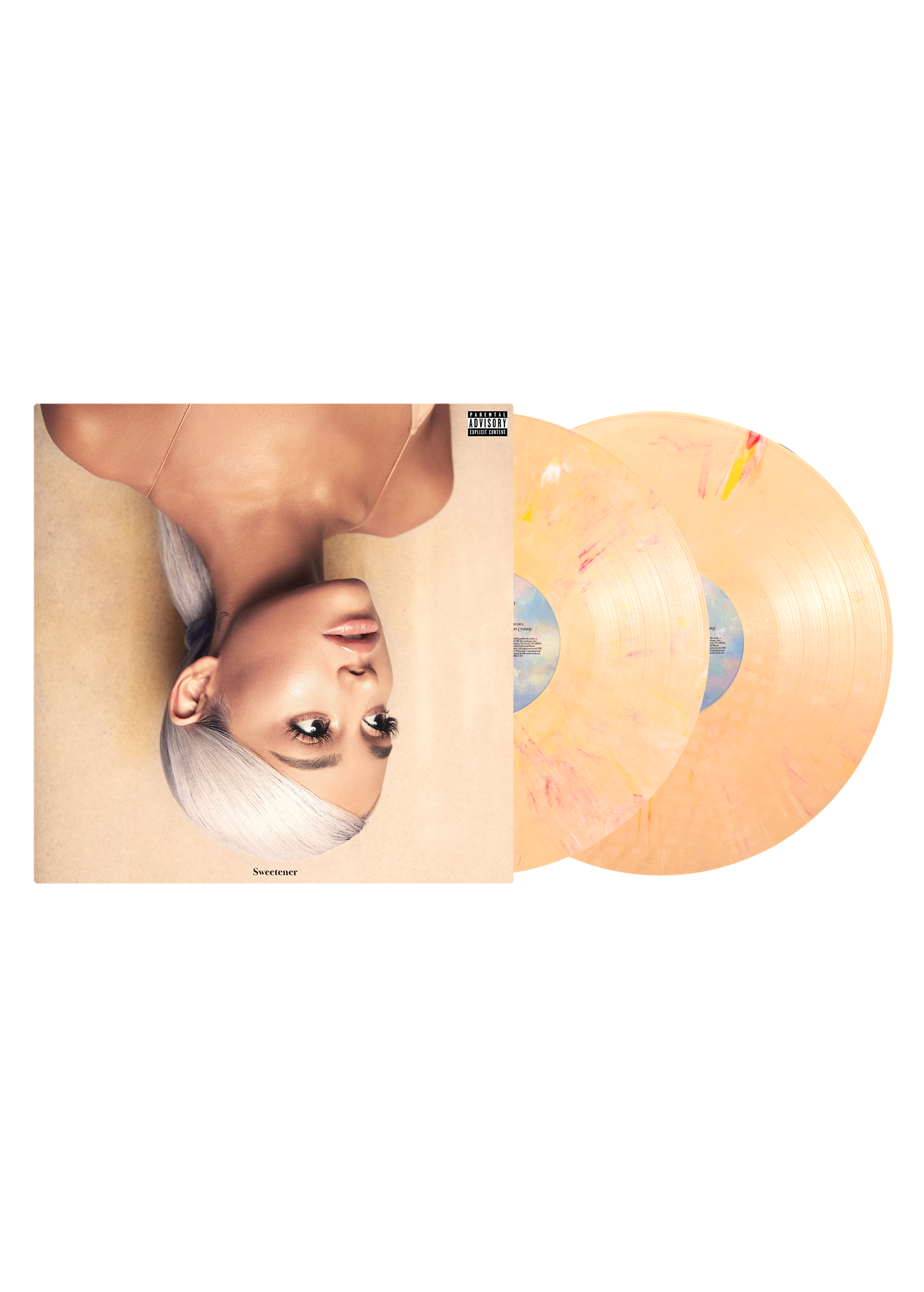 sweetener 2lp (peach colored opaque) - Importado