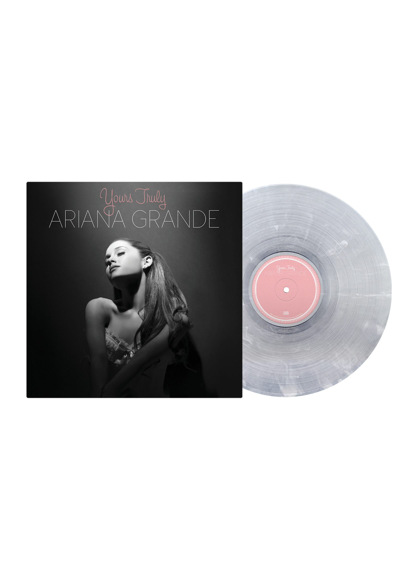 yours truly lp (remolino transparente y blanco) - Importado