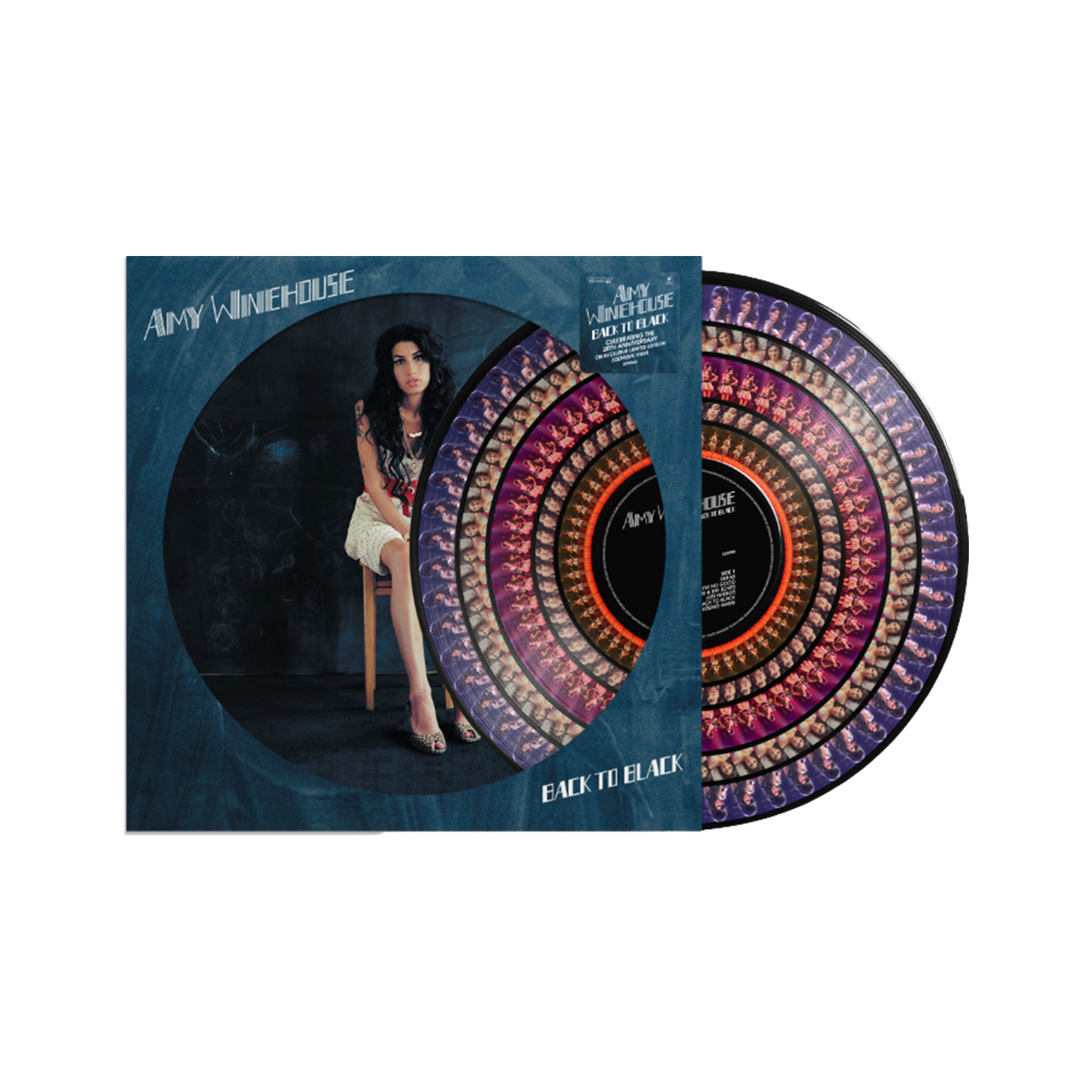 Back To Black 20: Vinilo Zoetrope LP - Importado