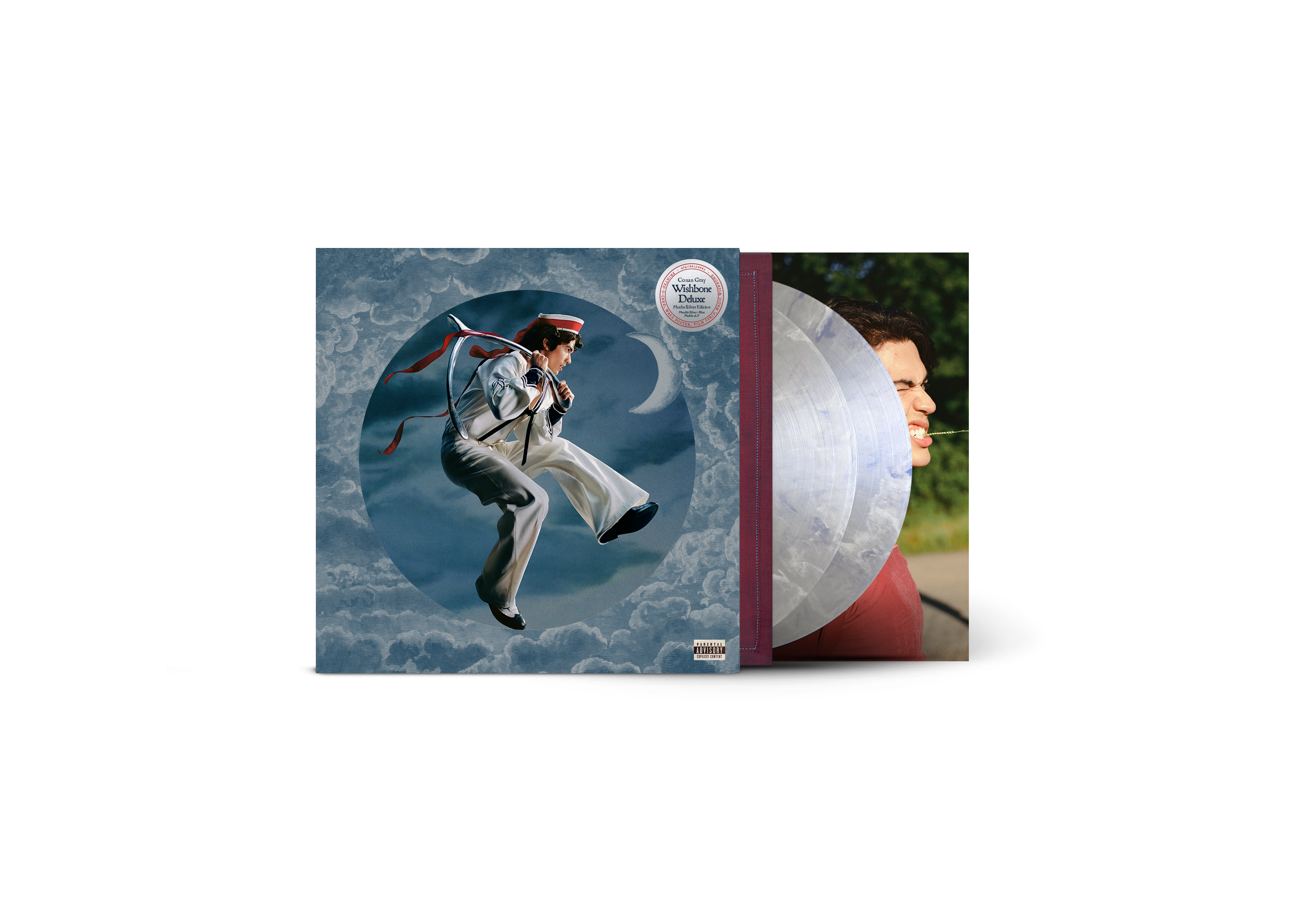 Conan Gray Wishbone Deluxe 2LP (Edición Moths Silver) - Importado