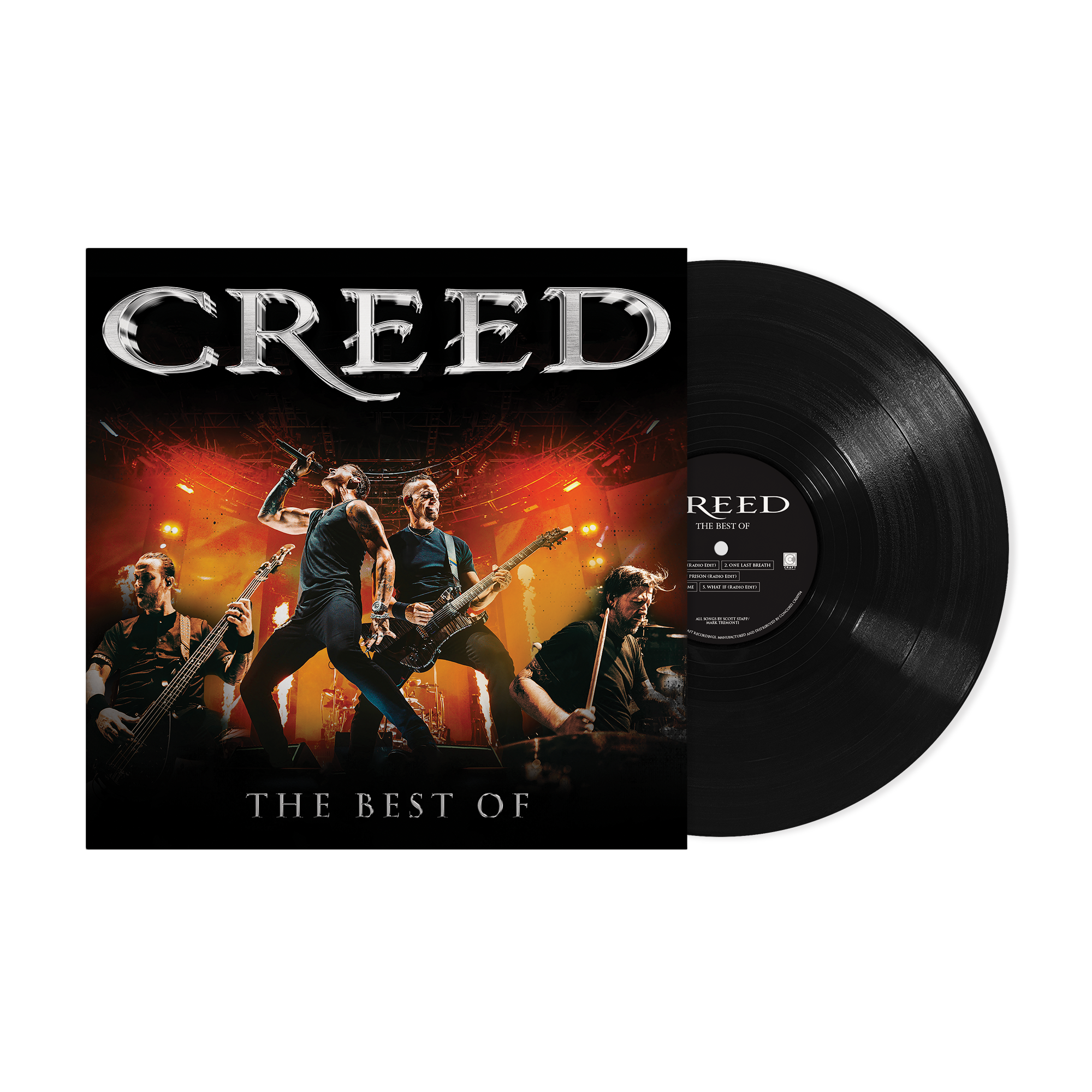 The Best of Creed (1LP Estándar) - Importado