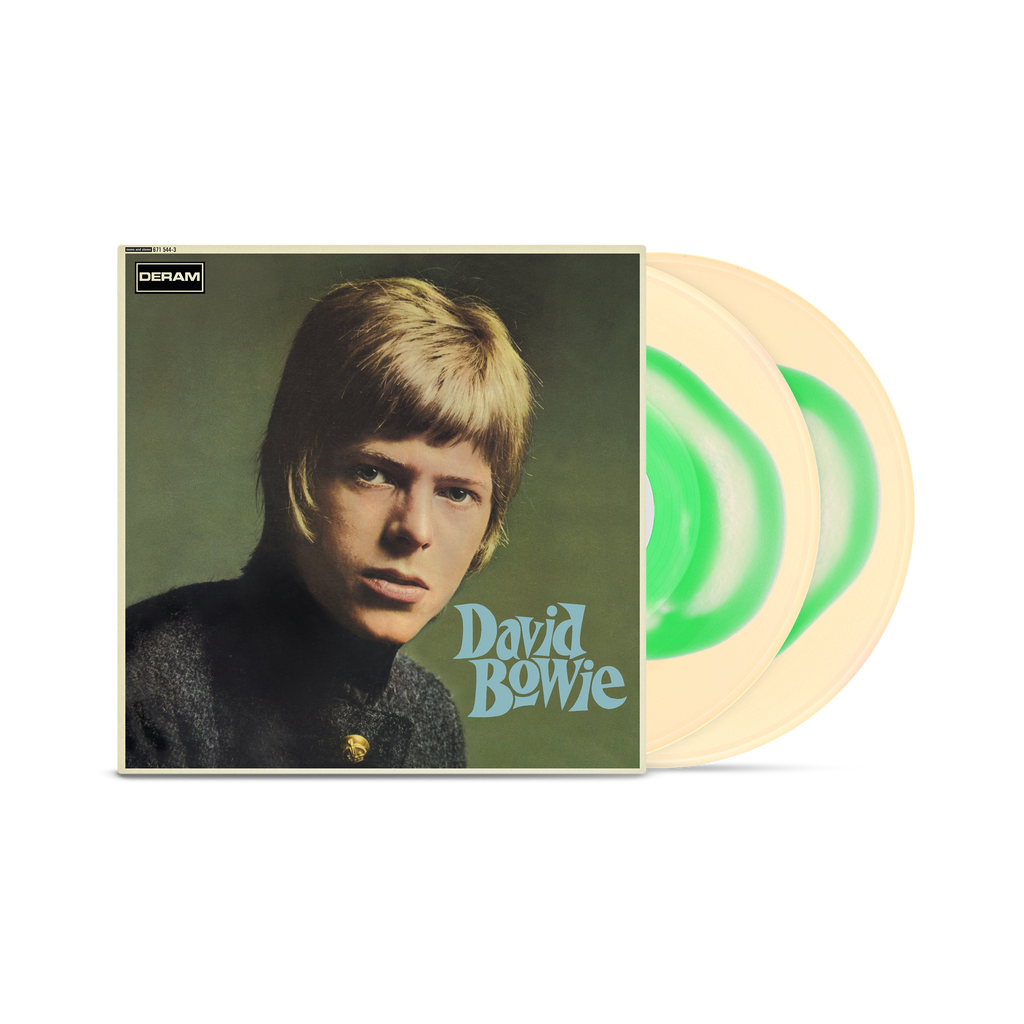 David Bowie (Deluxe Edition) - Vinilo (Edición Exclusiva Color Crema/Verde Efecto Swirl 2LP) - Importado