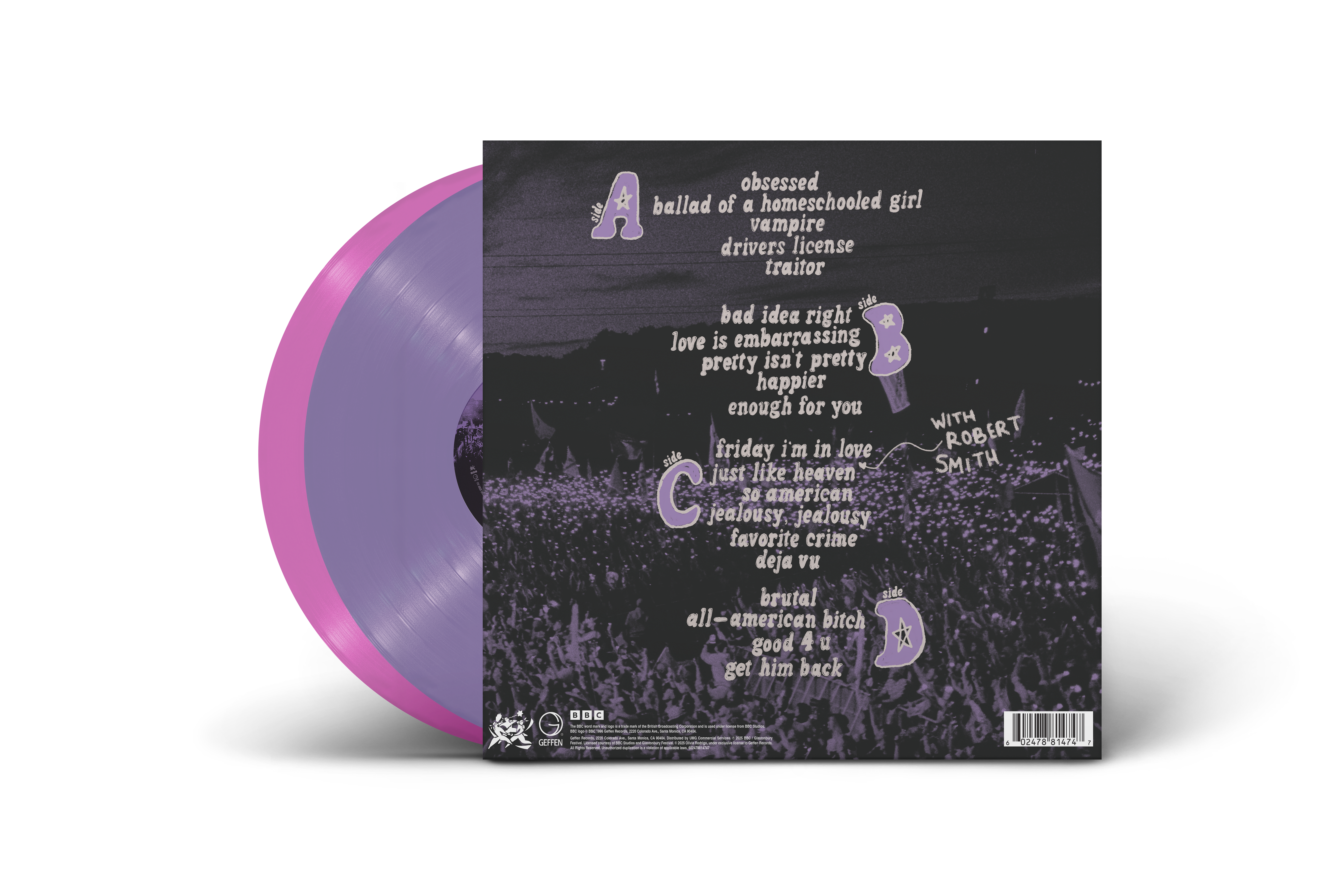 live from glastonbury (a BBC recording) vinilo - 2LP - Importado