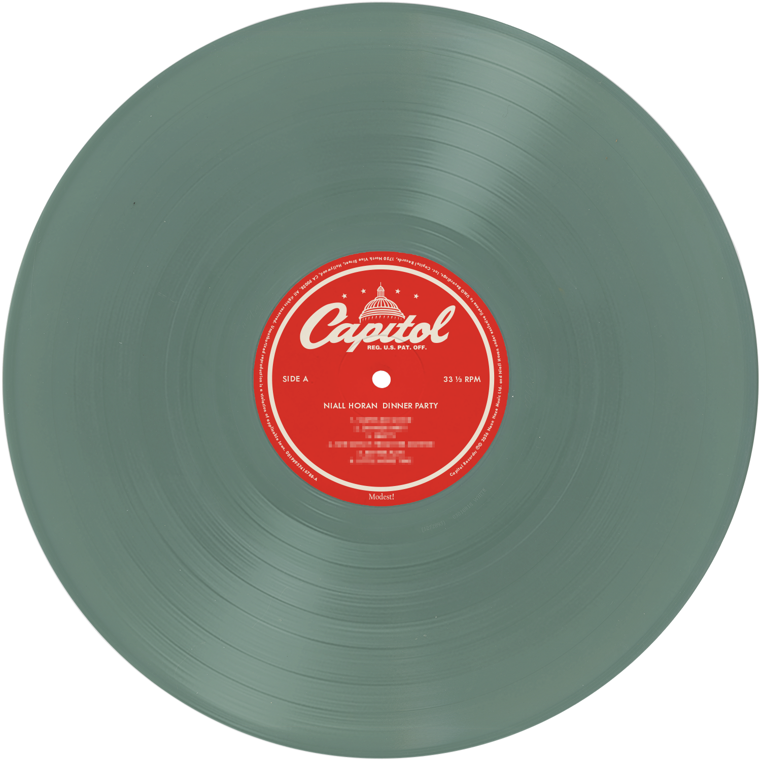 Dinner Party - Vinilo Oliva + Tarjeta Firmada - Importado