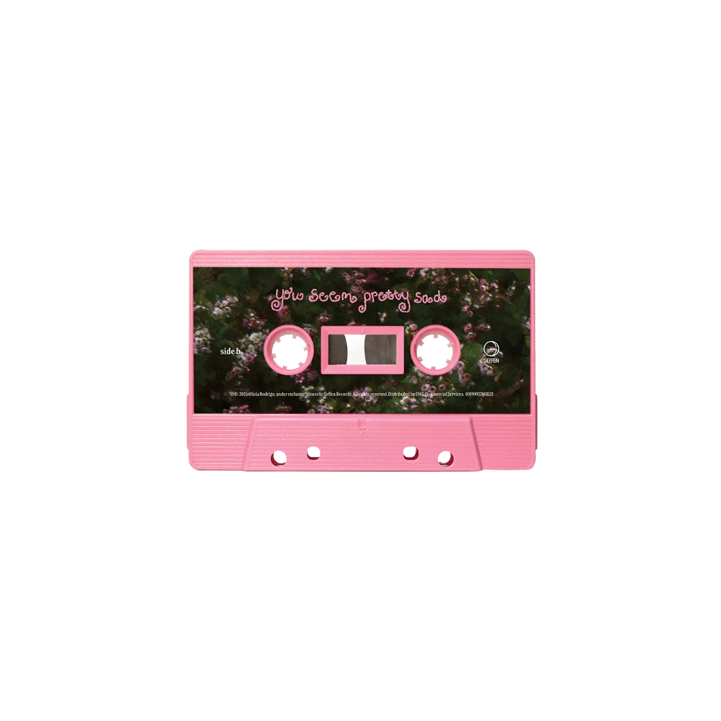you seem pretty sad for a girl so in love - baby pink cassette - Importado