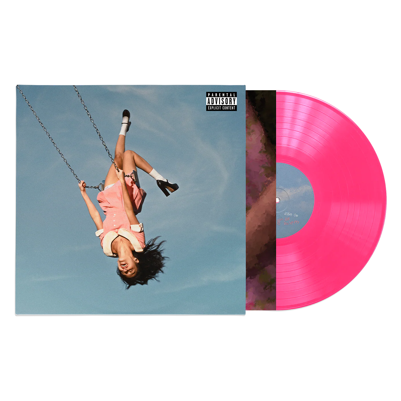 you seem pretty sad for a girl so in love - vinilo exclusivo 'sticky sweet' hot pink vinyl + tarjeta firmada - Importado