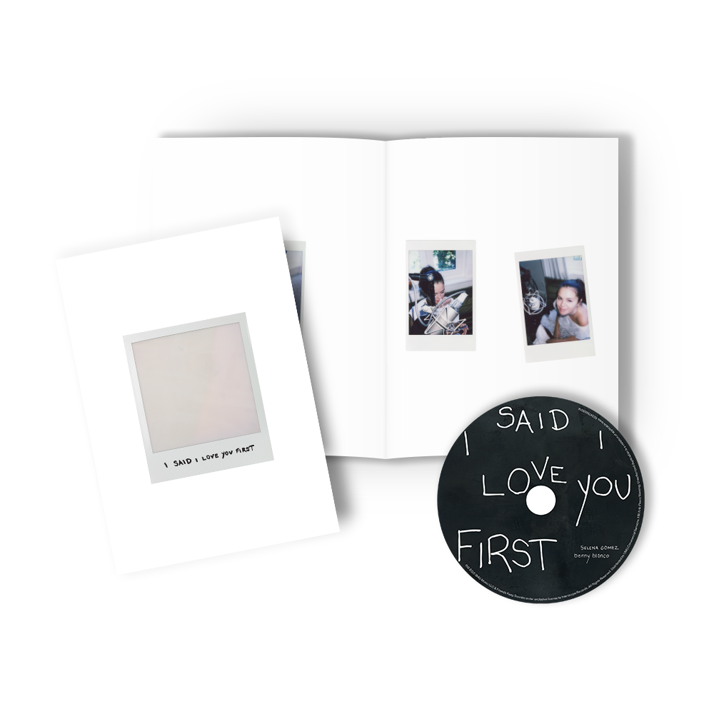 I Said I Love You First - CD Zine exclusivo - Importado