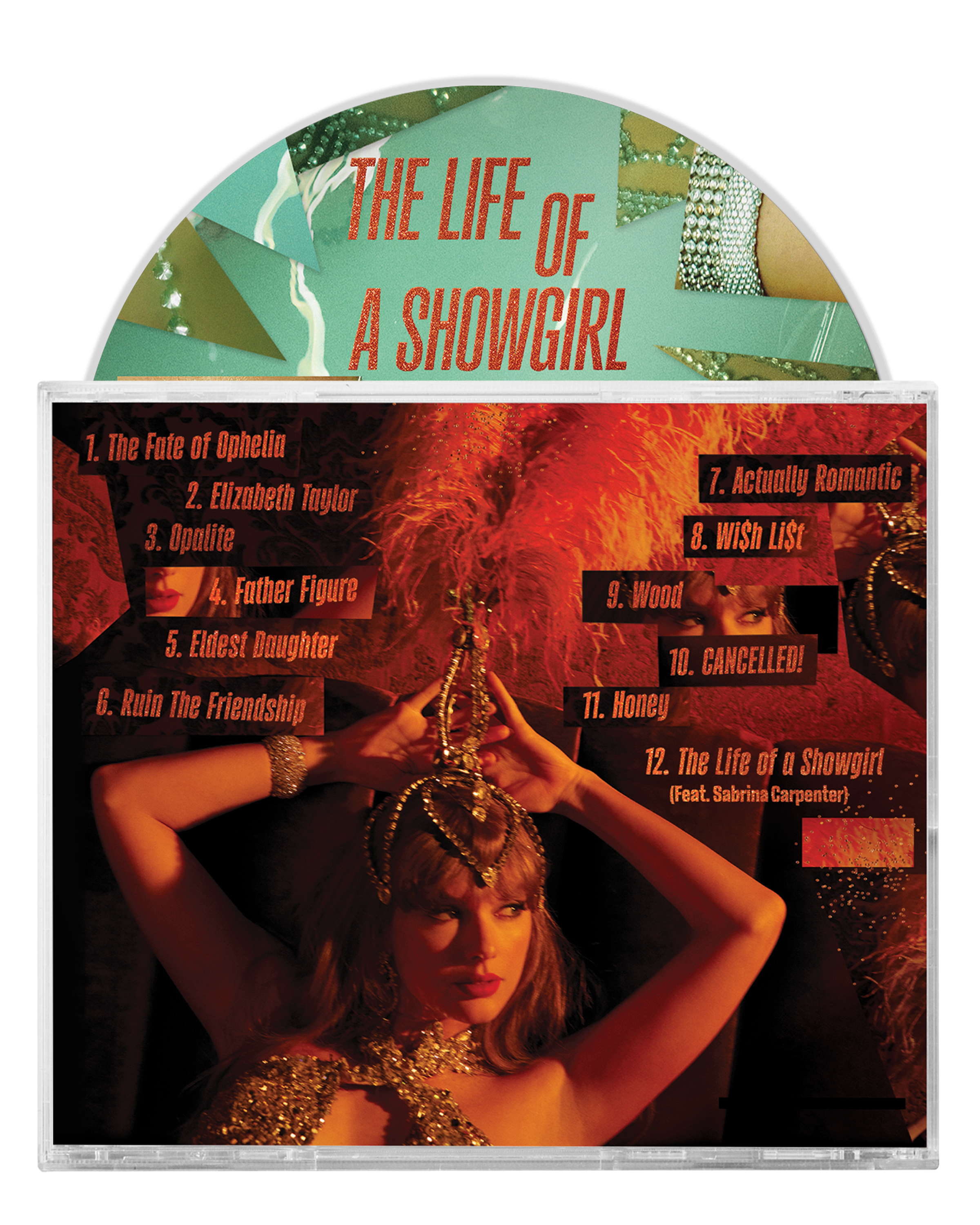 THE LIFE OF A SHOWGIRL: SWEAT AND VANILLA PERFUME CD CON POSTER - Importado