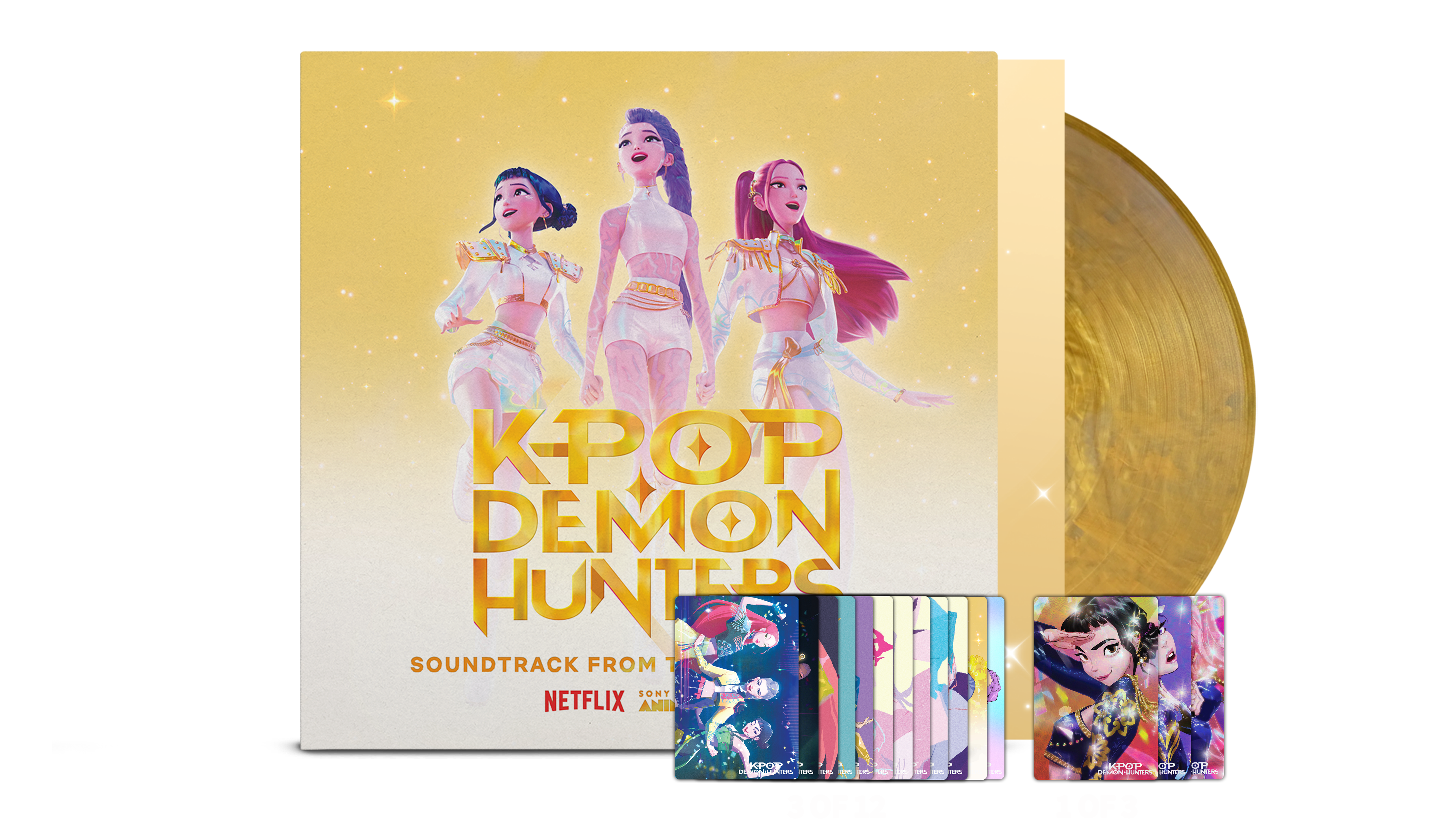 KPop Demon Hunters (Banda Sonora de la Película de Netflix) - Vinilo Edición Golden - Importado
