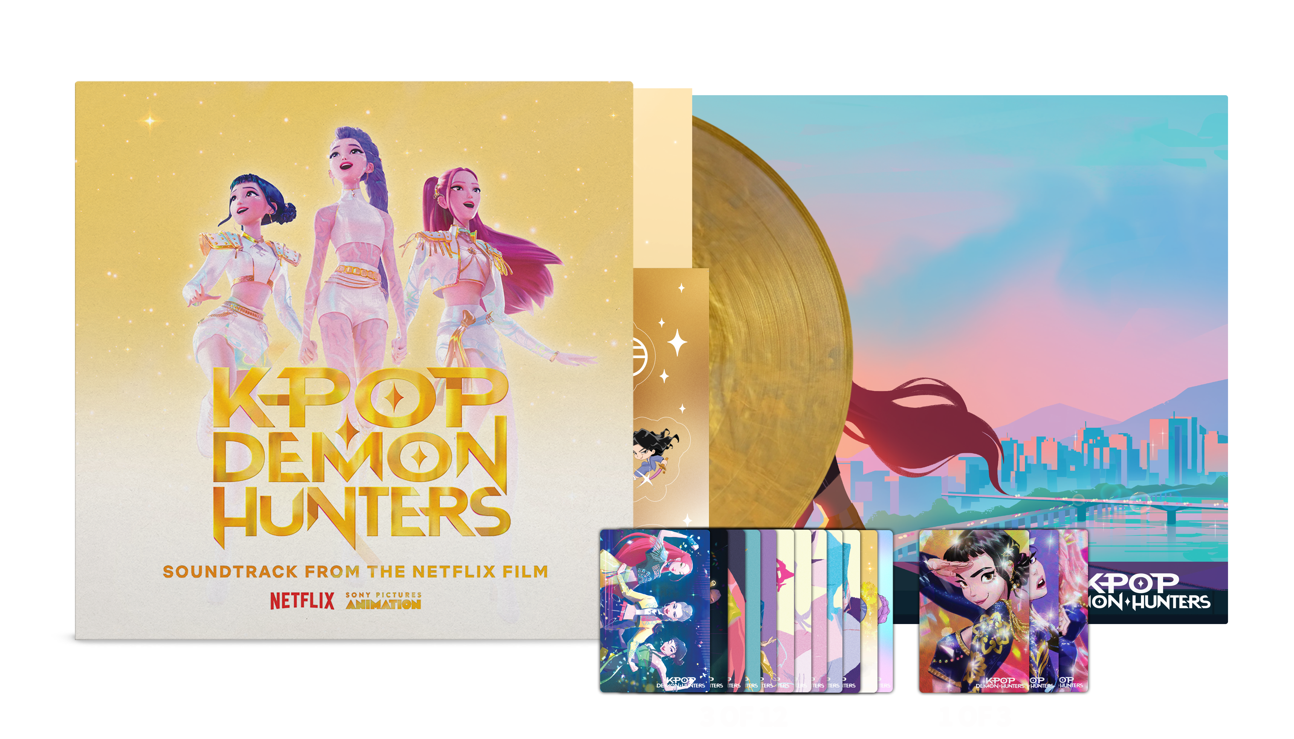 KPop Demon Hunters (Banda Sonora de la Película de Netflix) - Vinilo Edición Golden - Importado