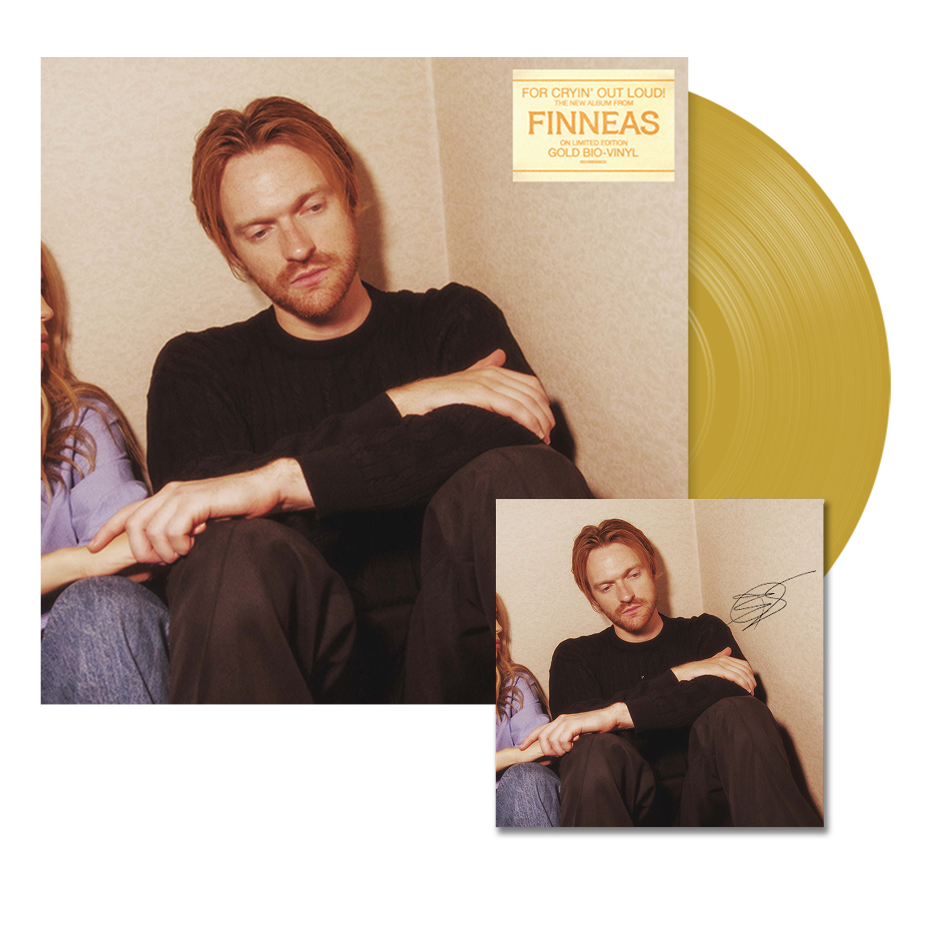 For Cryin' Out Loud Gold BioVinilo Estándar + Artcard Firmada - Importado