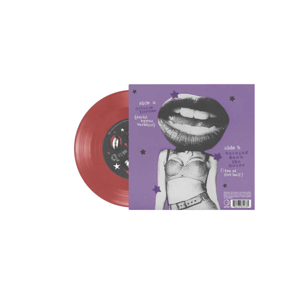 drivers license / burning down the house 7" vinilo - Importado
