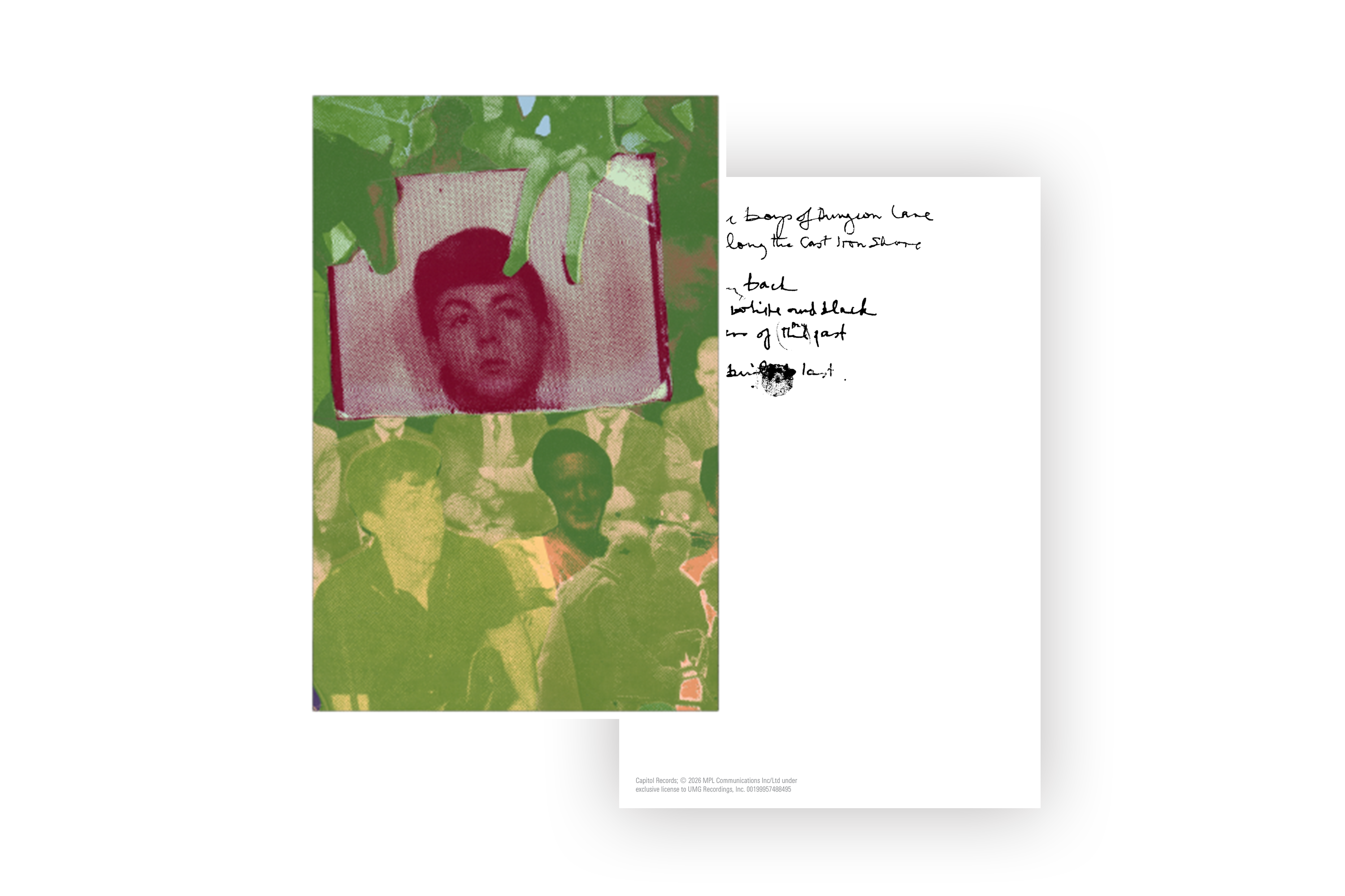 The Boys Of Dungeon Lane - LP Verde + Tarjeta de Letras - Importado