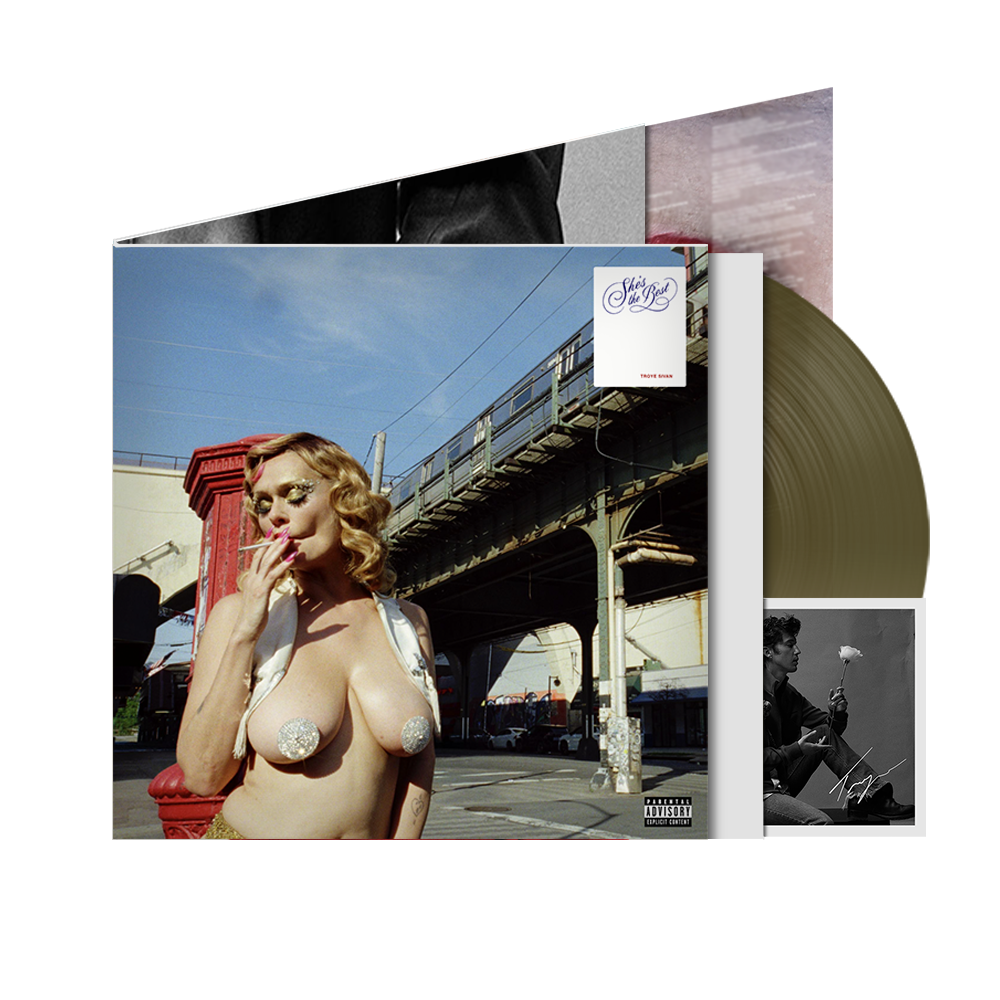 She's the Best - Vinilo Transparente Quemado Exclusivo de Tienda con Póster Coleccionable + Tarjeta Firmada -Importado