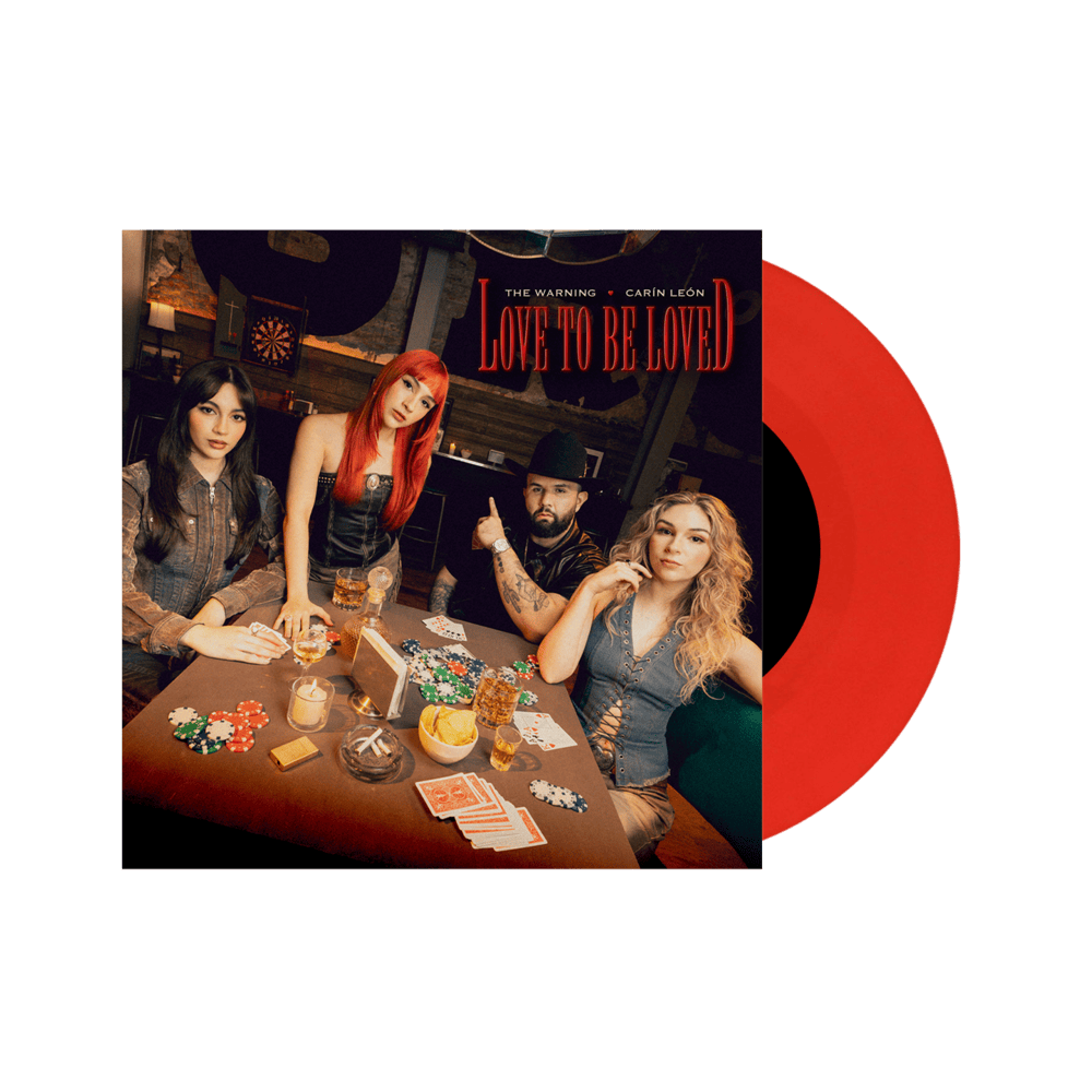 The Warning x Carín León “Love to Be Loved" 7" Vinilo - Importado