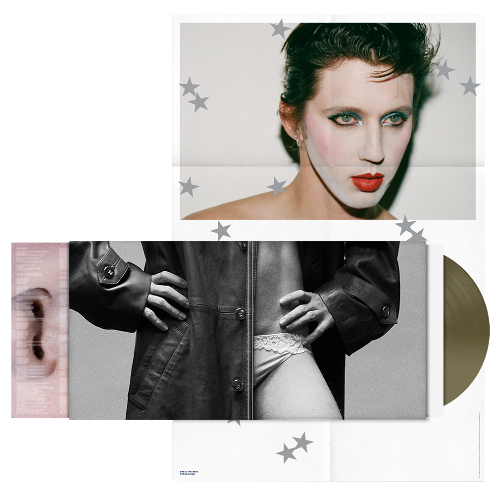 She's the Best - Vinilo Transparente Quemado Exclusivo de Tienda con Póster Coleccionable + Tarjeta Firmada -Importado