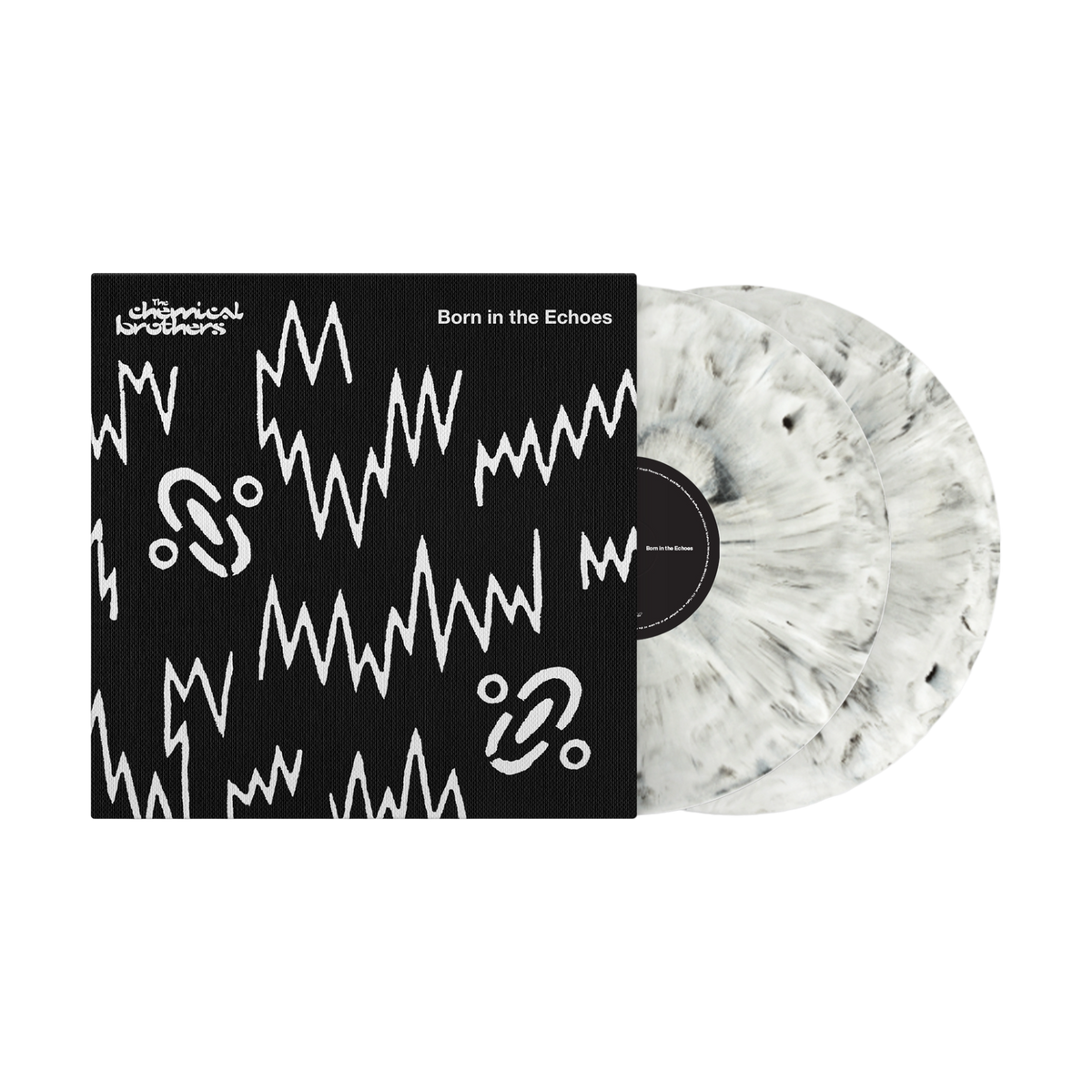 Born In The Echoes: Vinilo Blanco y Negro 2LP - Importado