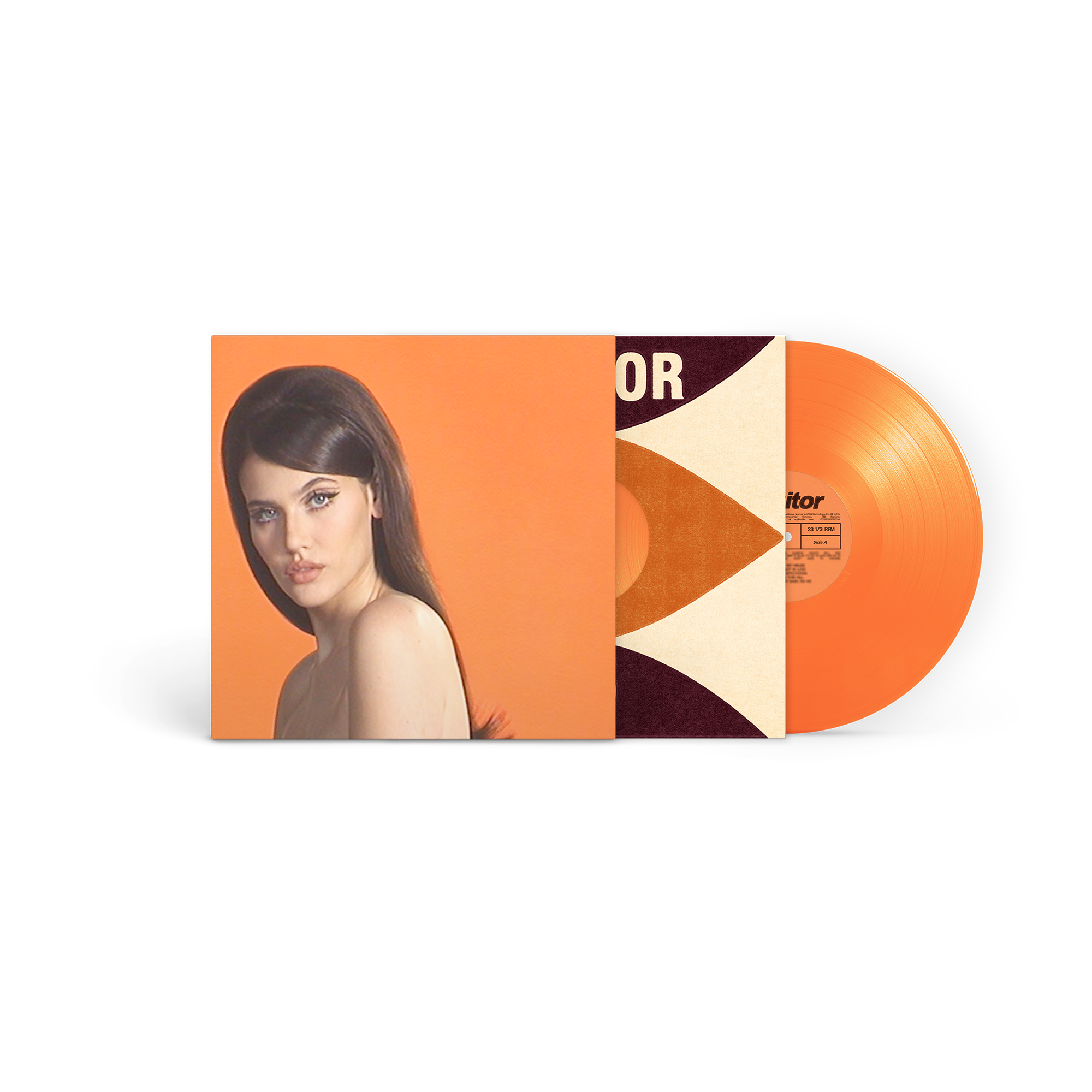 Visitor Vinilo Naranja Exclusivo de Tienda - Importado