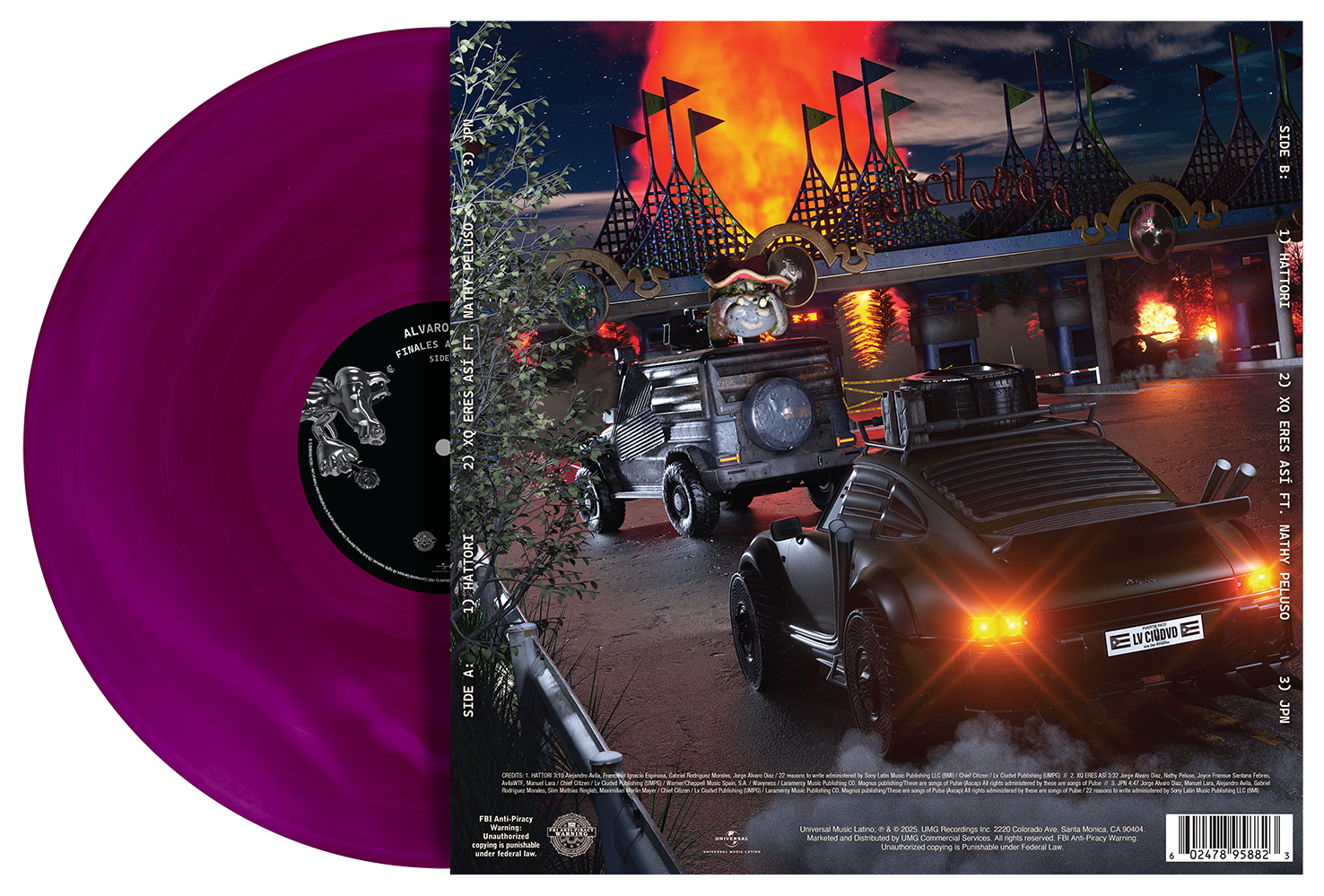 SAYONARA - Finales Alternos Vinilo 10" - Importado