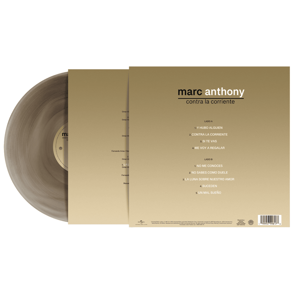 Contra La Corriente Vinilo 1LP Translucent Smoke - Importado