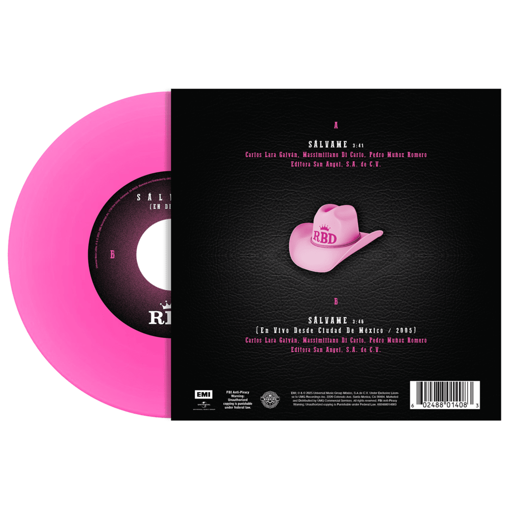 Sálvame - 7" Vinyl - Single's Day Exclusivo - importado