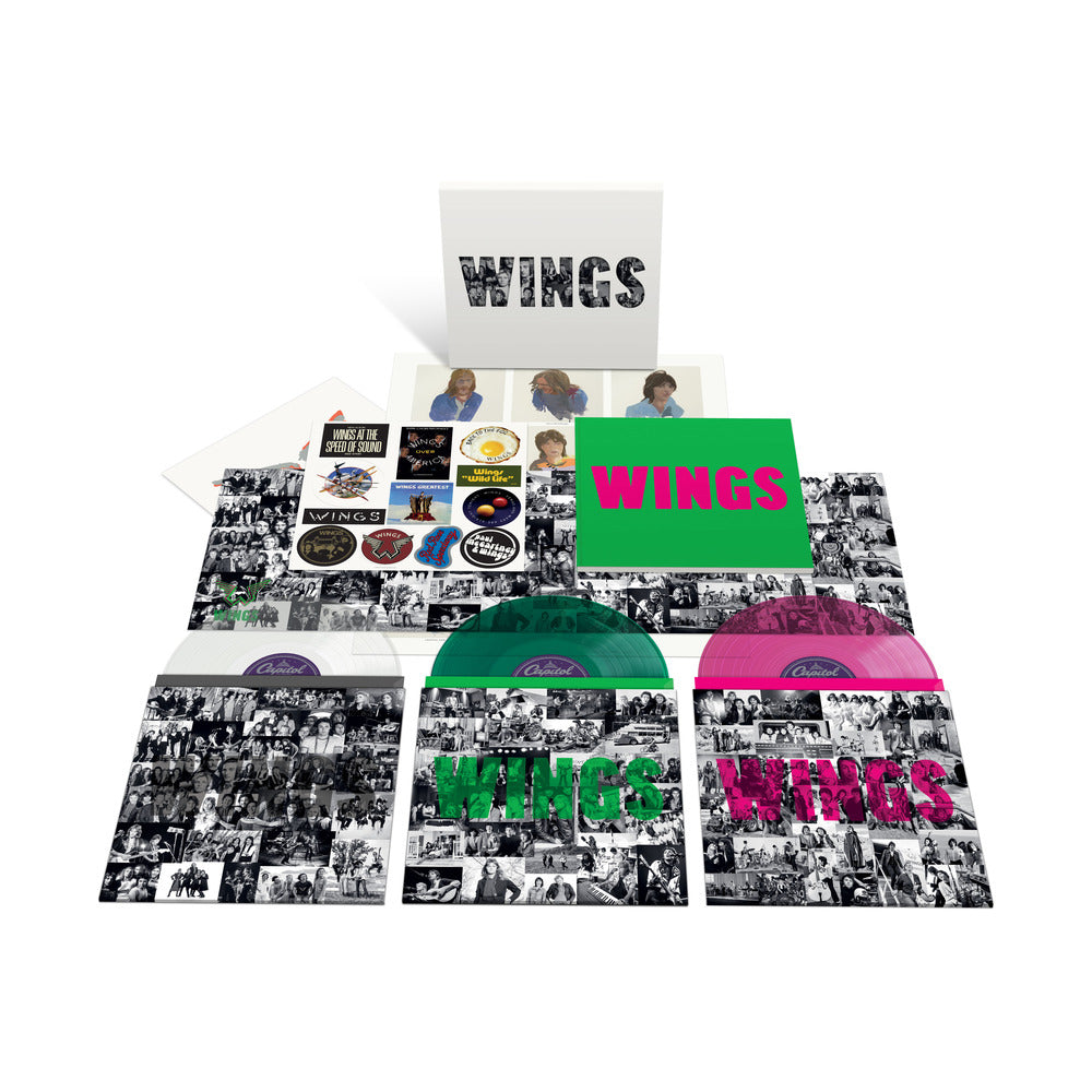 WINGS - 3LP Edición Limitada Colección de Color - Importado