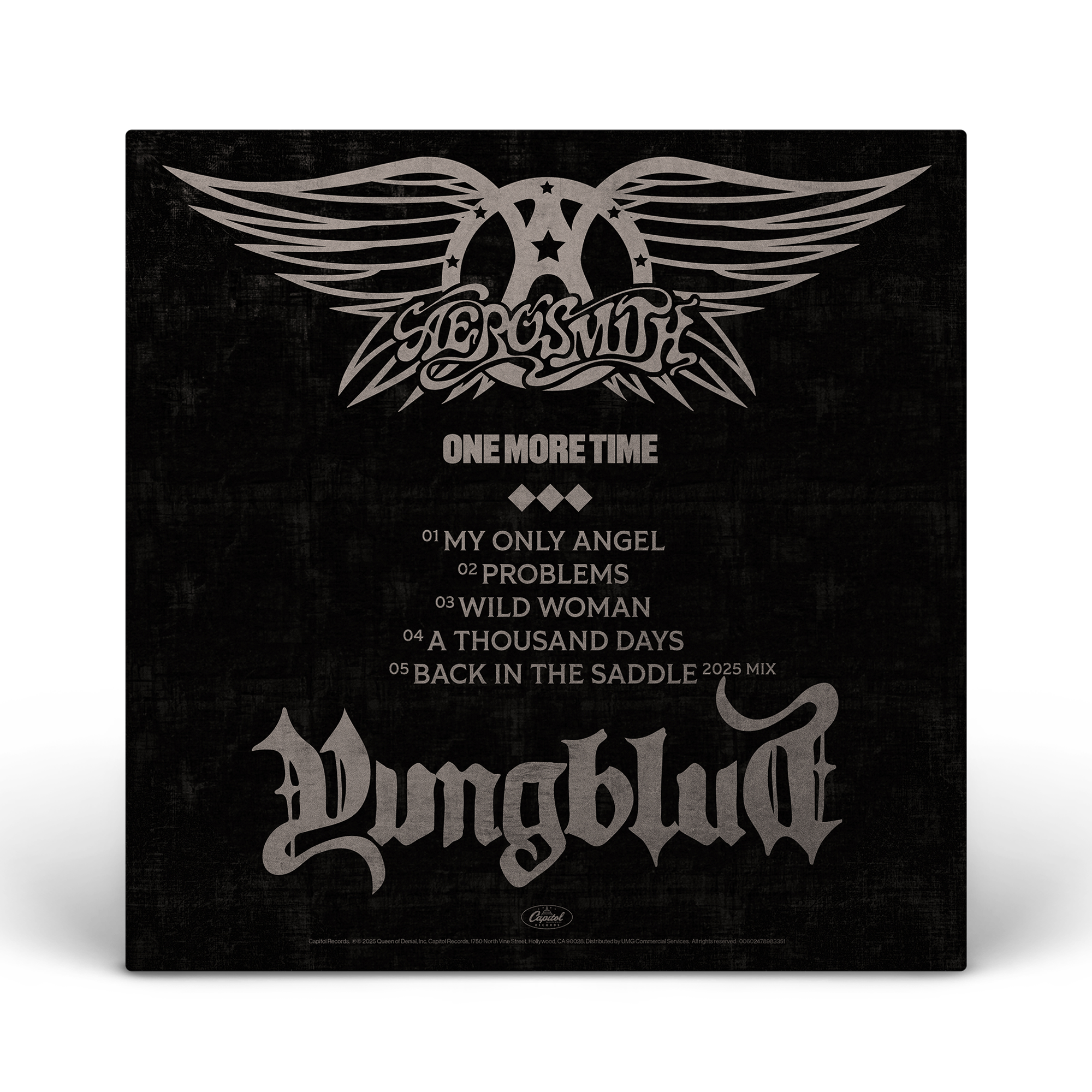 Aerosmith & YUNGBLUD - One More Time Vinilo Rojo (Exclusivo Tienda Aerosmith) - Importado