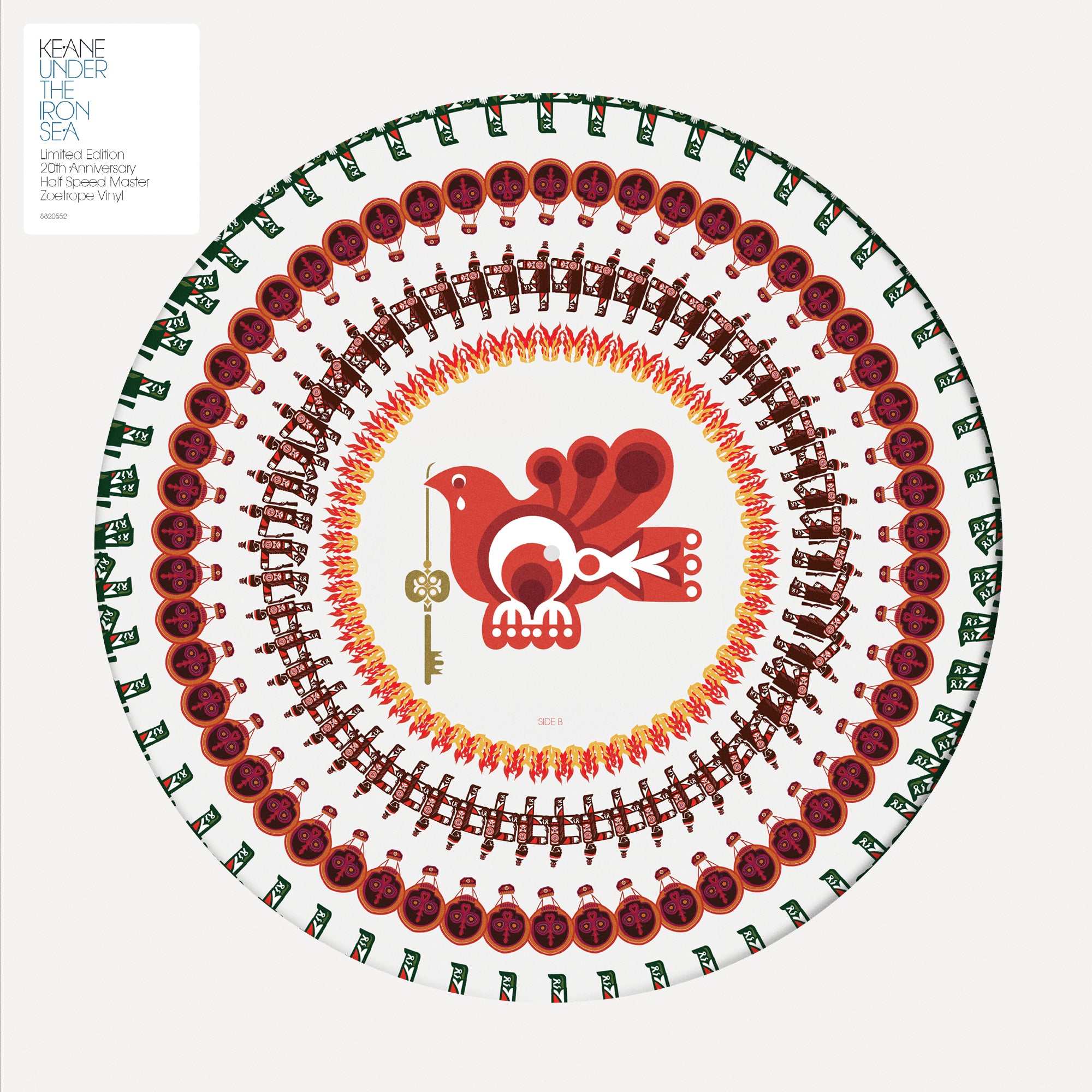 Under The Iron Sea (Edición del 20.º aniversario, LP de Zoetrope) - Importado