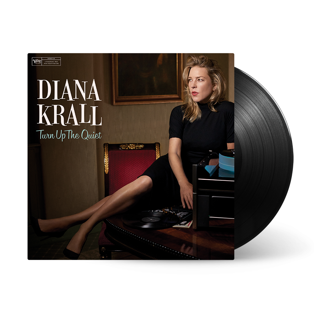 DOS VINILOS - DIANA KRALL - TURN UP THE QUIET - IMPORTADO