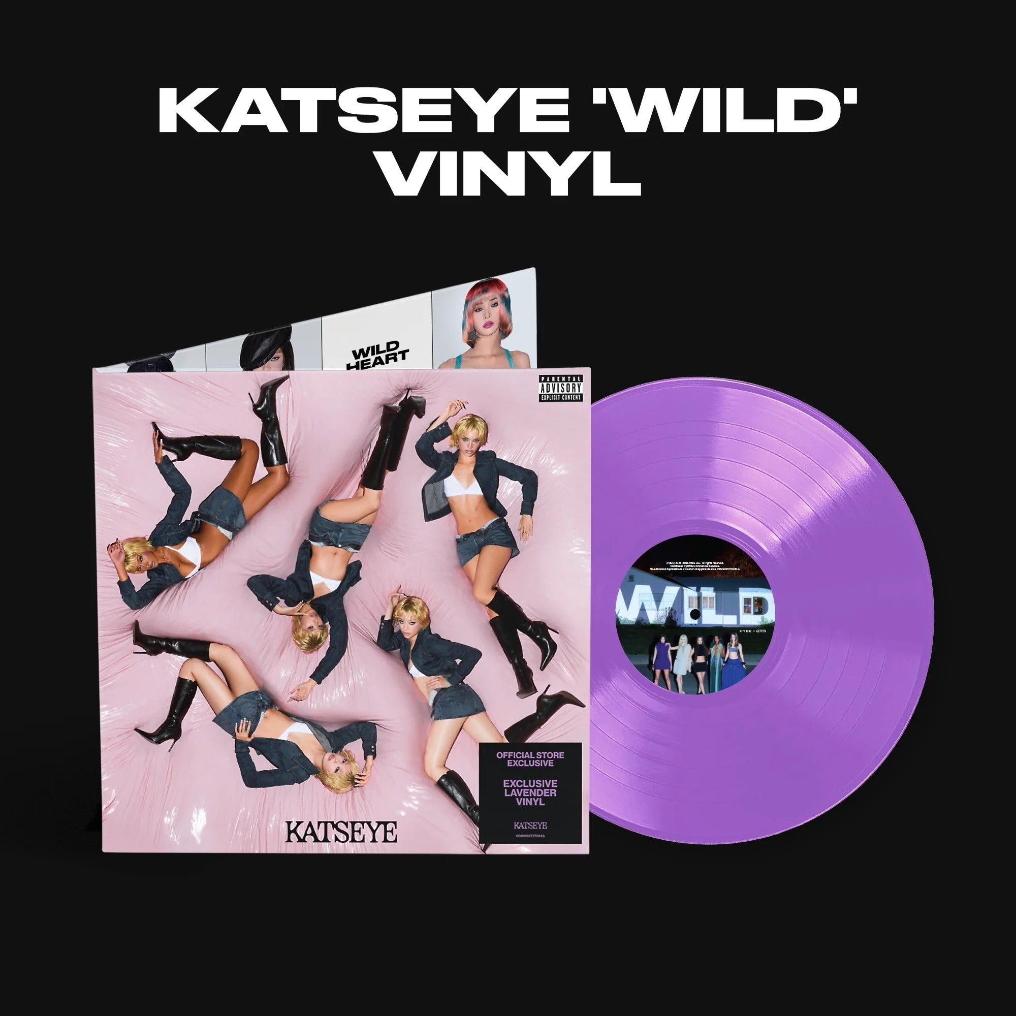 WILD - Vinilo Oficial Exclusivo de Tienda - Importado
