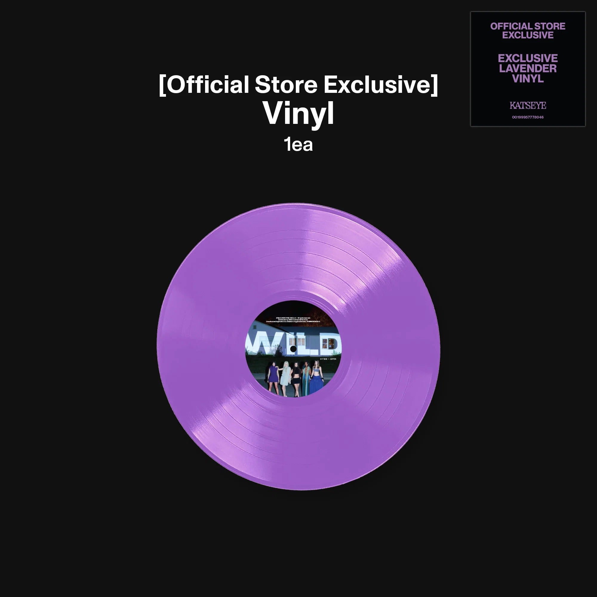 WILD - Vinilo Oficial Exclusivo de Tienda - Importado