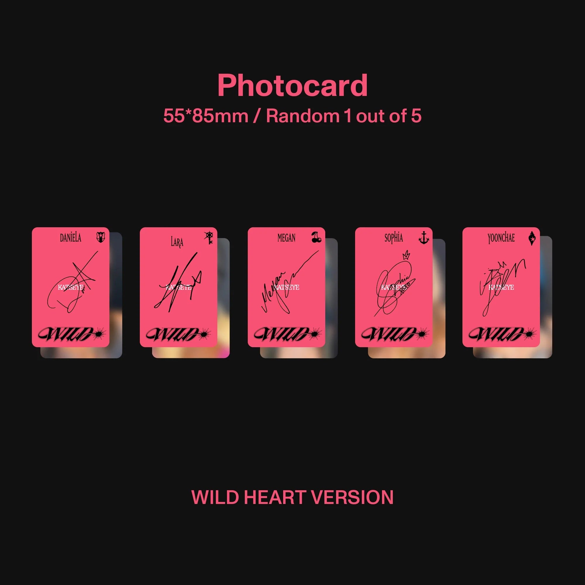 WILD - Wild Heart ver. - Oficial Exclusivo Tienda CD - Importado