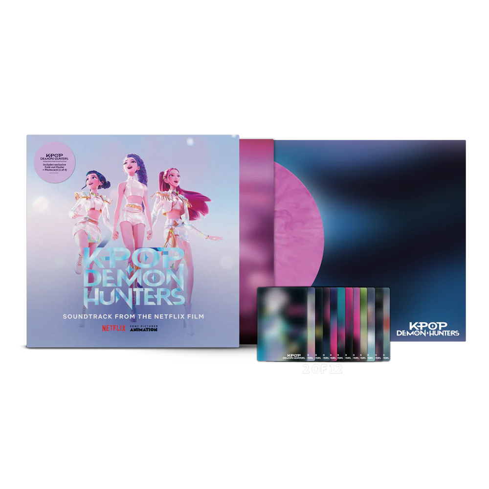 KPop Demon Hunters (Banda Sonora de la Película de Netflix) - LP Edición Exclusiva D2C (Smokey Fuschia) - Importado