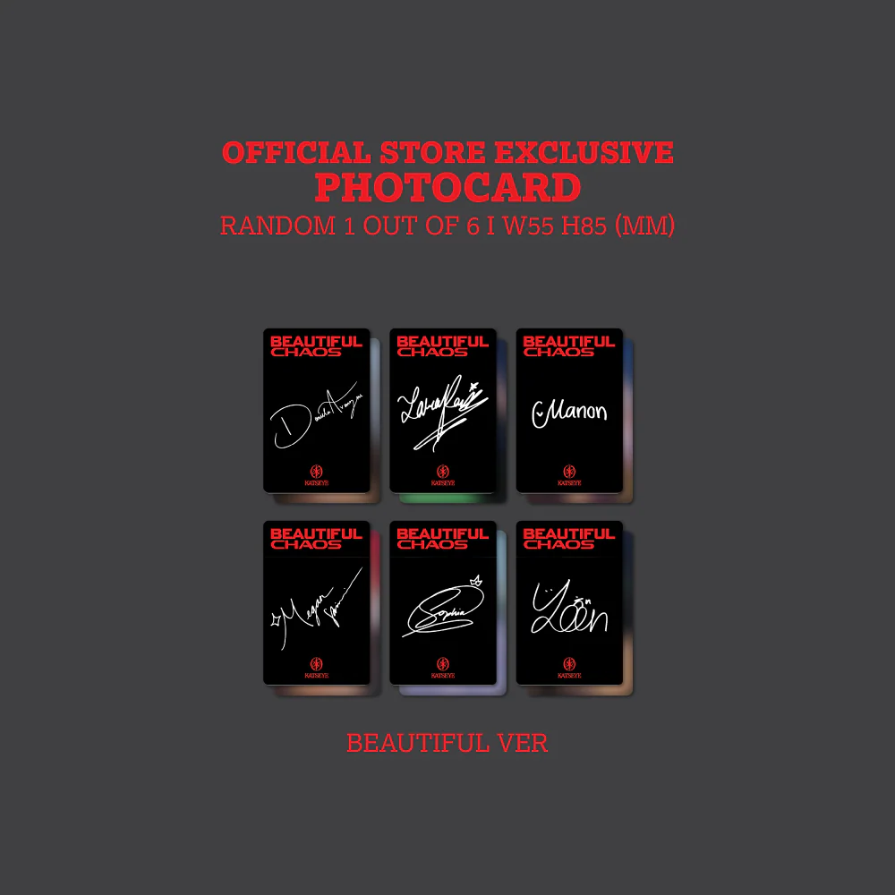 BEAUTIFUL CHAOS (Beautiful Ver.) - Importado